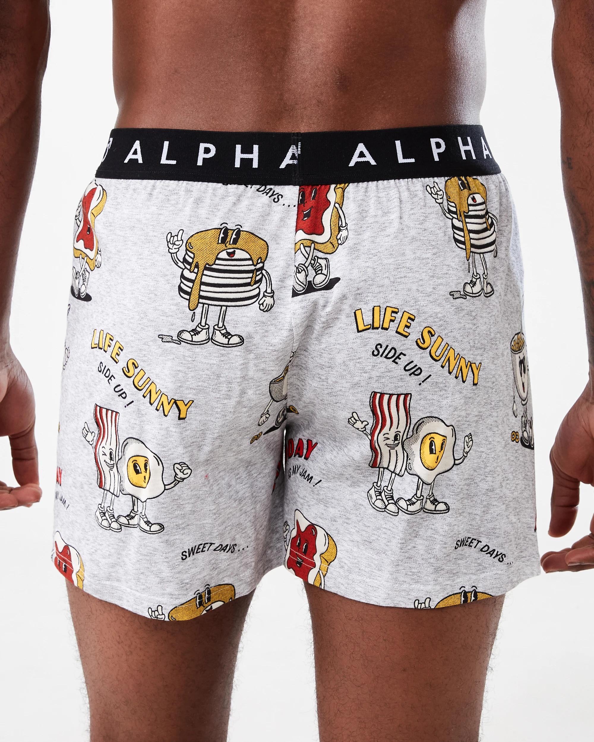 3 Printed Jersey Boxers Gry Sunny, 3 of 5