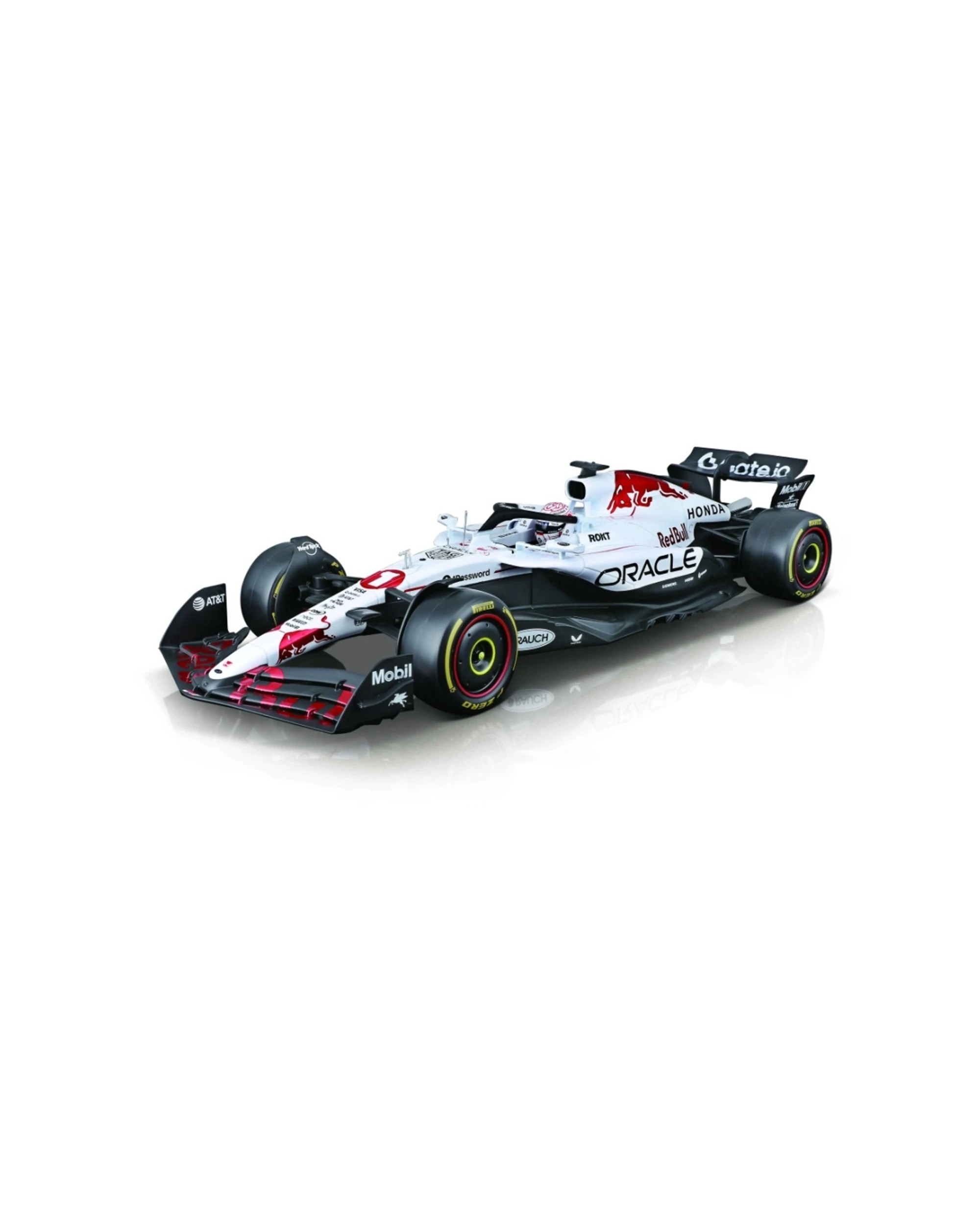 1 Bburago Bull RB21 Model Kit With Helmet Vertappen 2025 Replica Car Toy - Multi, 1 of 2