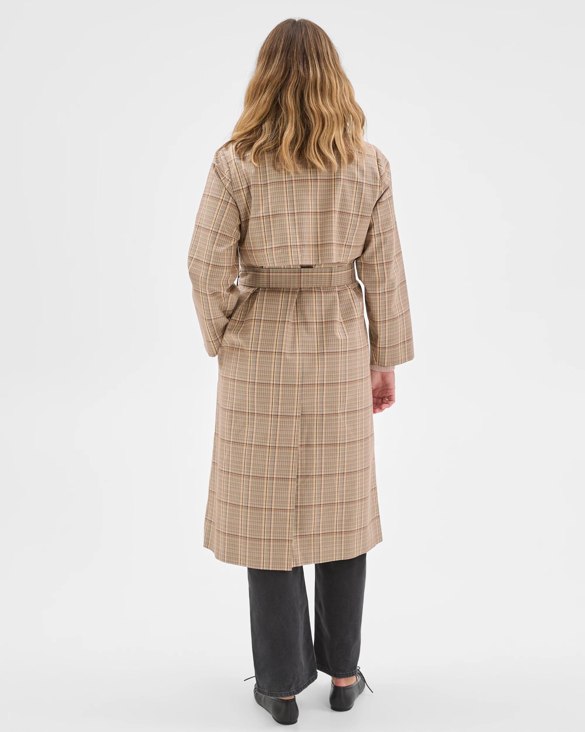 4 Target Woman Australian Cotton Check Trench Coat CHECK, 4 of 6
