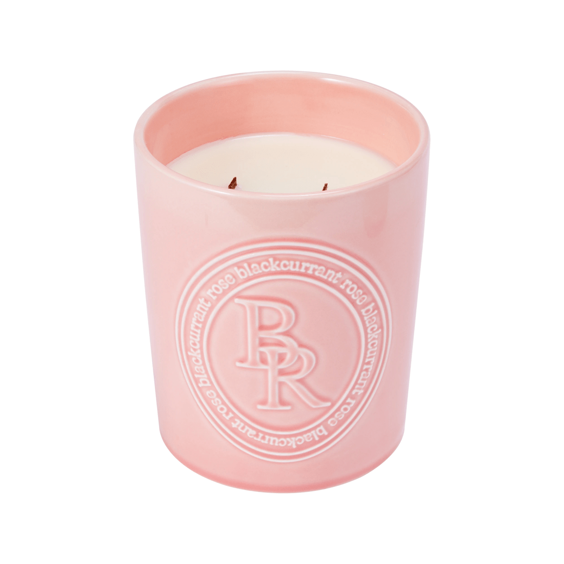 2 XL Blackcurrant Rose Pure Soy Wax Ceramic Candle, 2 of 6