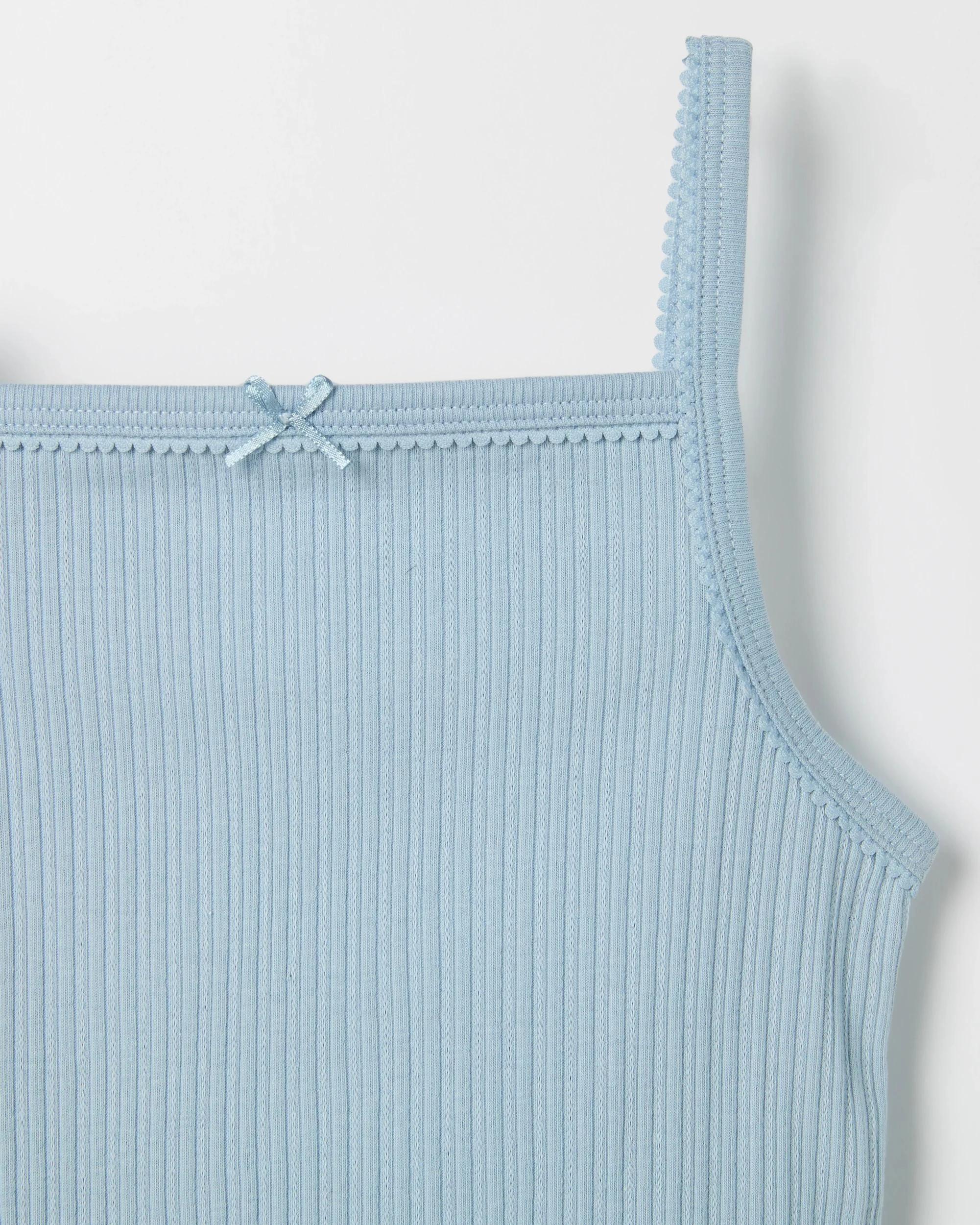 5 Maxx Australian Cotton 3 Pack Younger Girls Camisole HEART, 5 of 5