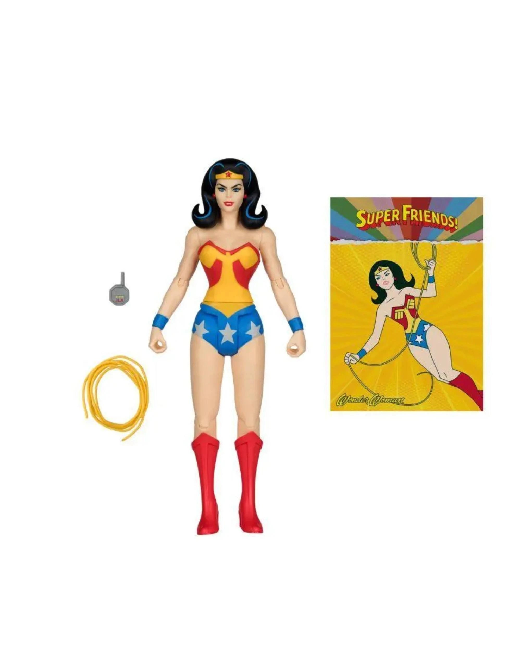 5 DC Comics Retro Super Friends Wonder Woman 6 inch Action Figure, 5 of 9