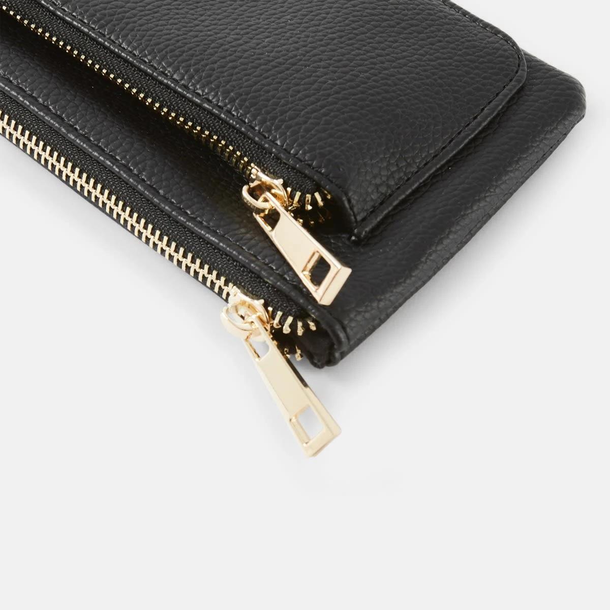 4 Double Pocket Purse BLACK, 4 of 4