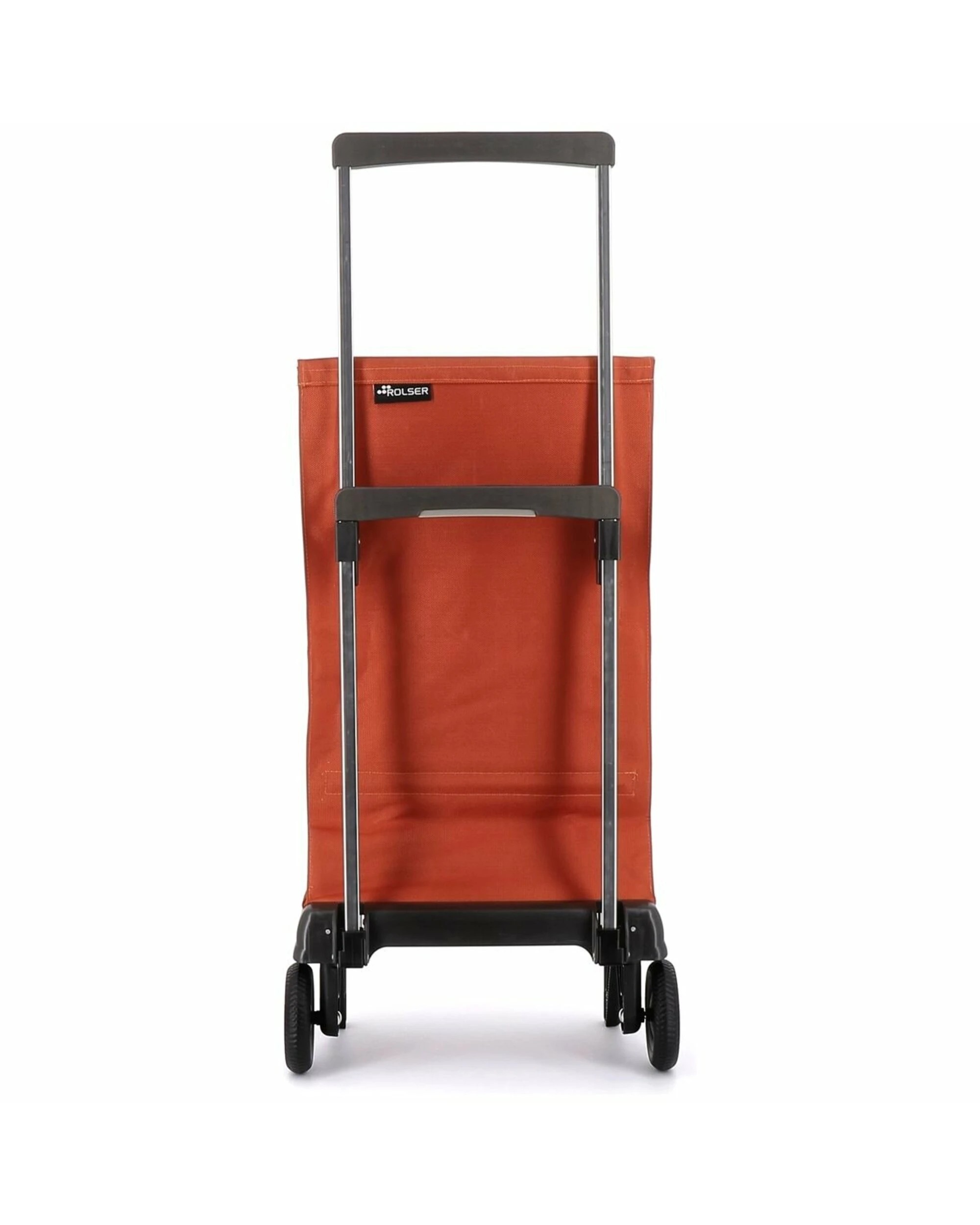 3 Rolser Plegamatic MF Folding 2 Wheel Trolley Orange, 3 of 5