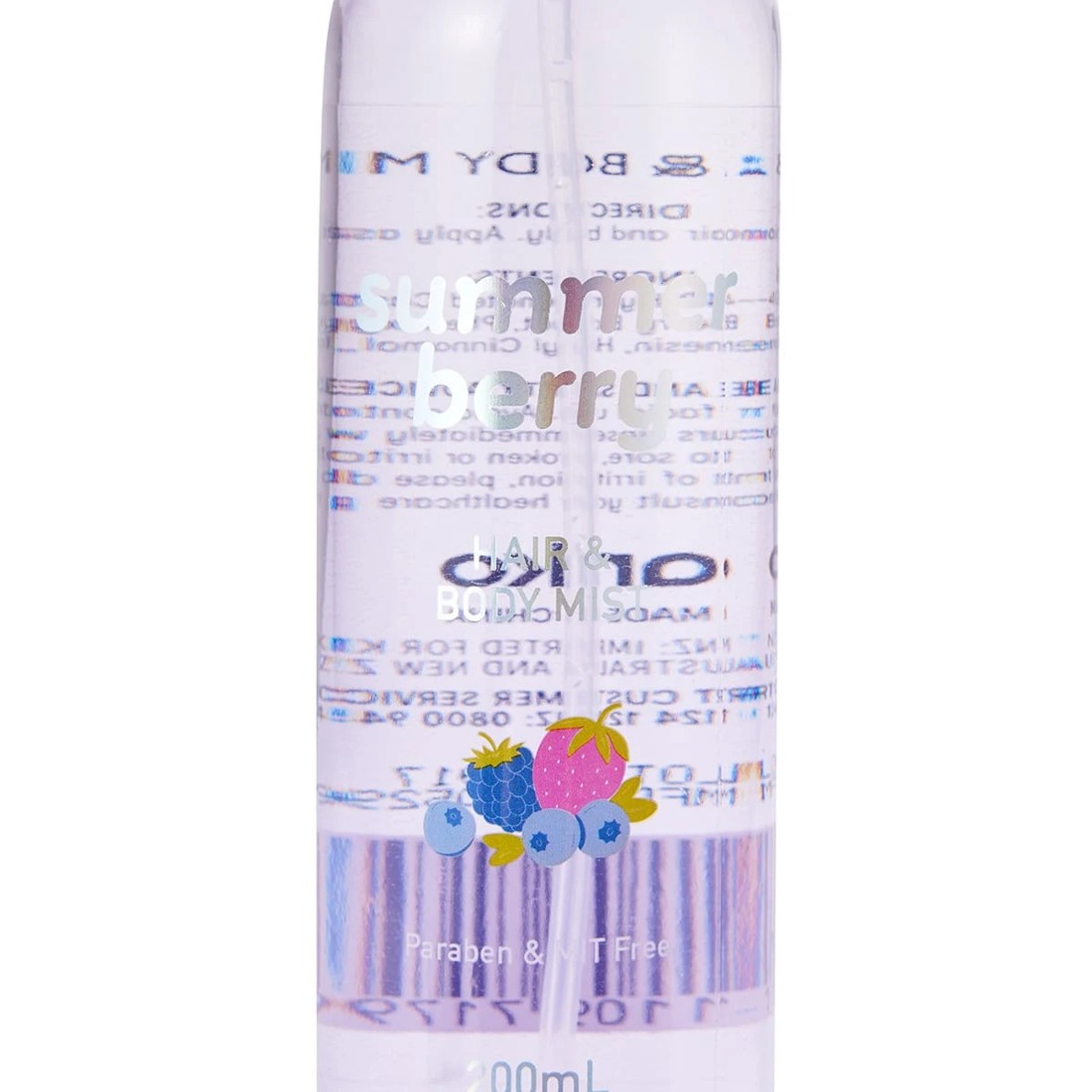 4 Hair and Body Mist 200ml - Summer Berry, 4 of 5