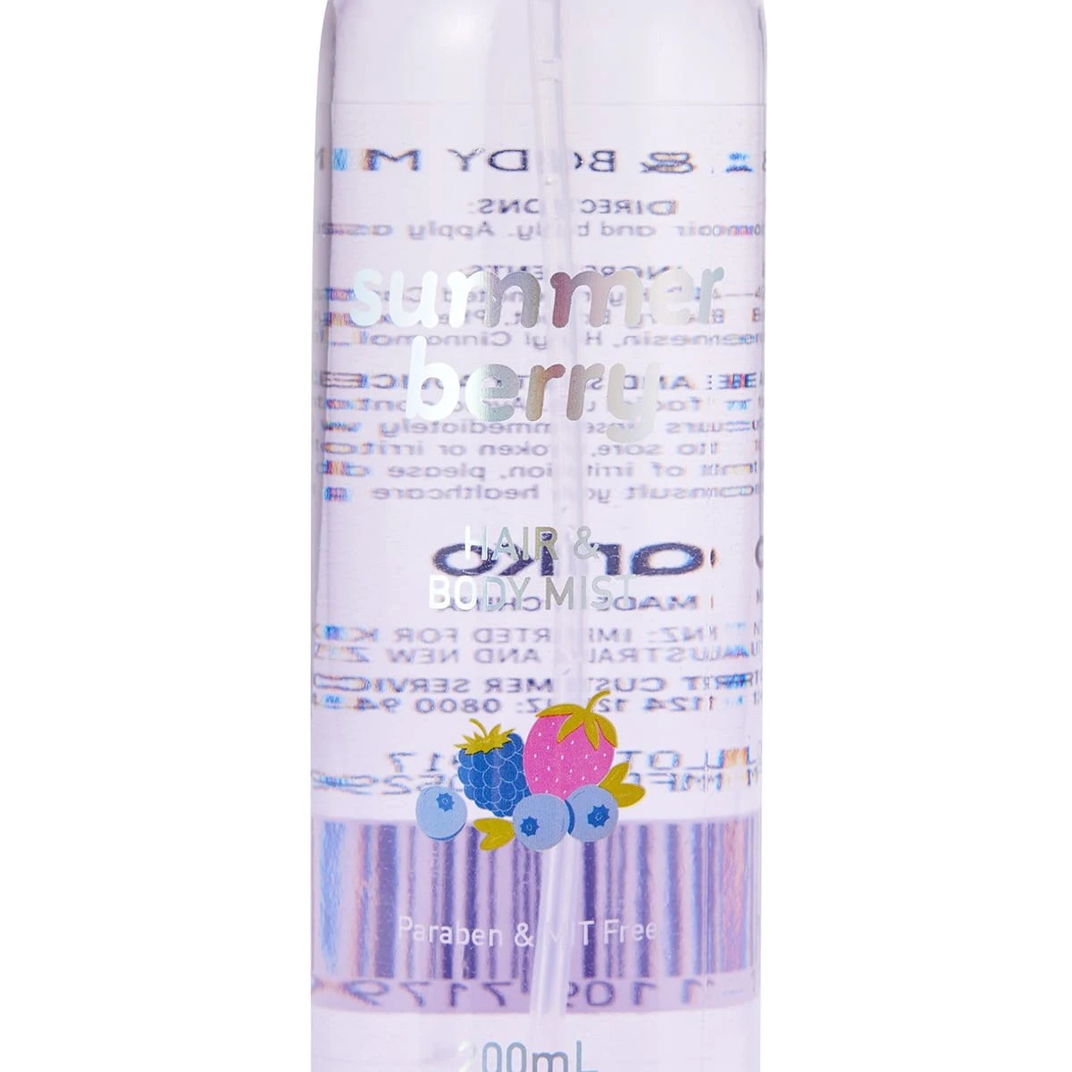 4 Hair and Body Mist 200ml - Summer Berry, 4 of 5