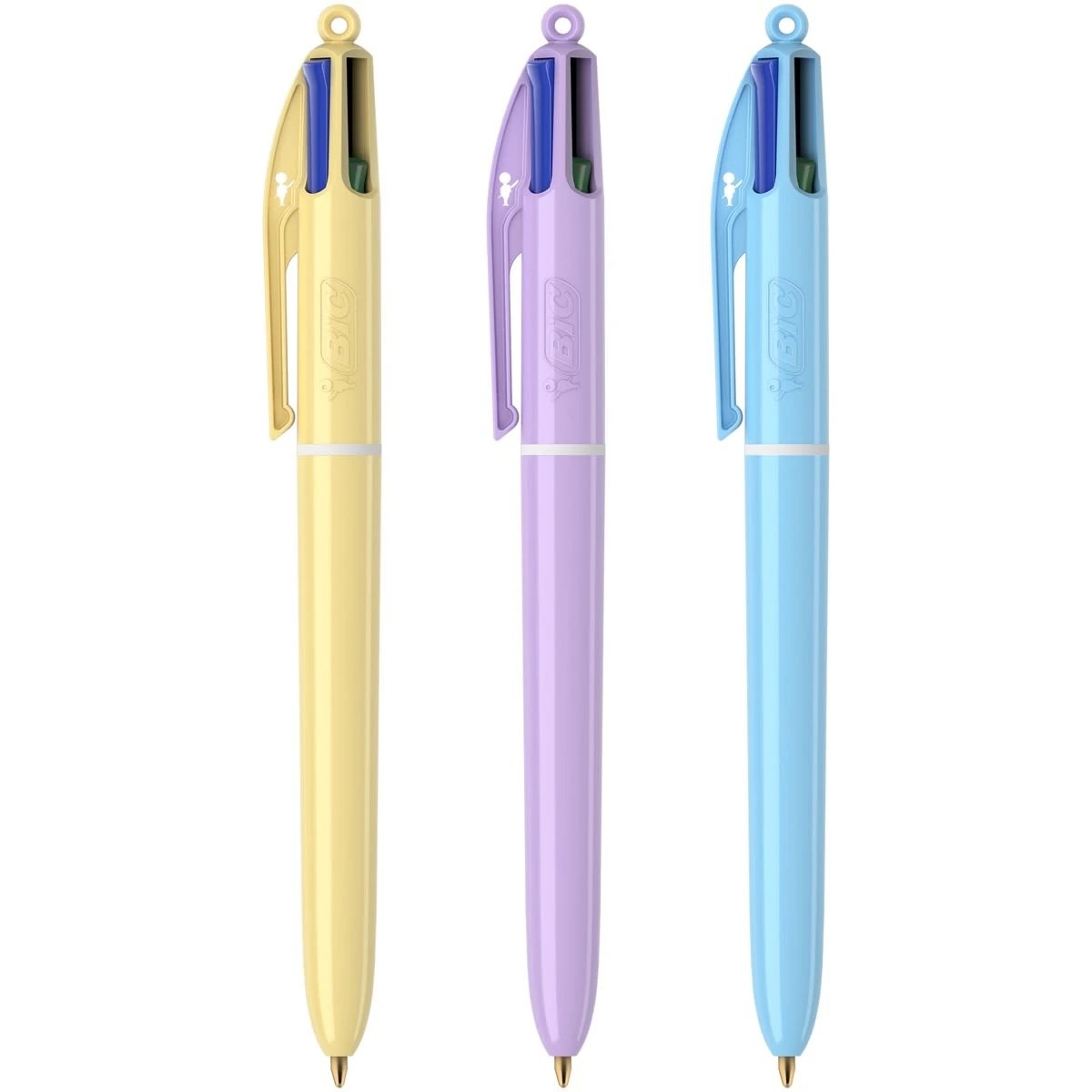 2 3 Pack BIC 4 Colours Pastel Ball Pens, 2 of 8