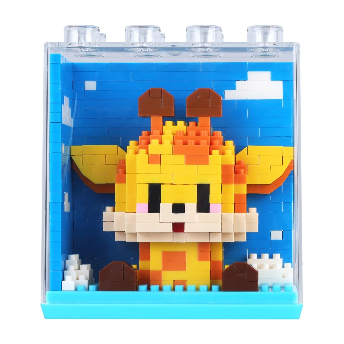 6 Mini Blocks Animal Series Set - Assorted, 6 of 7