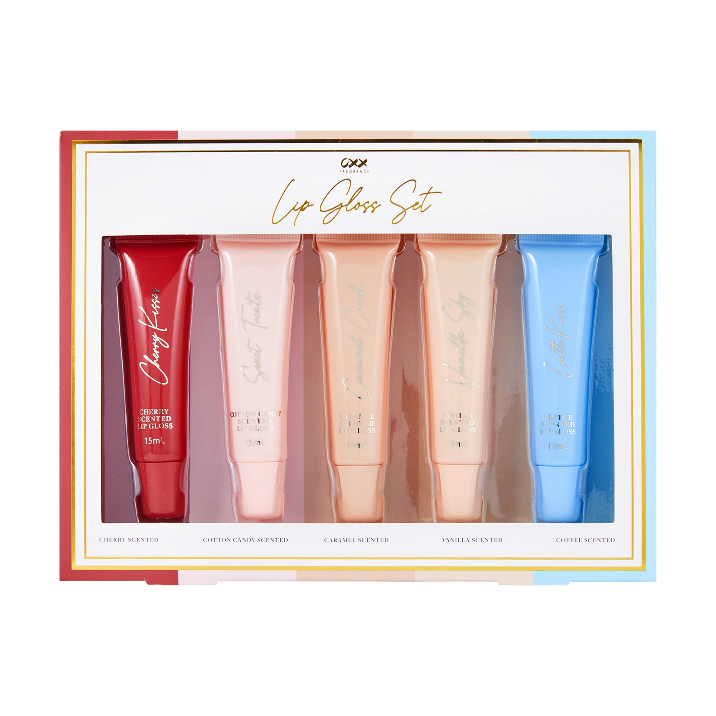 1 OXX Fragrance 5 Piece Lip Gloss Set, 1 of 5