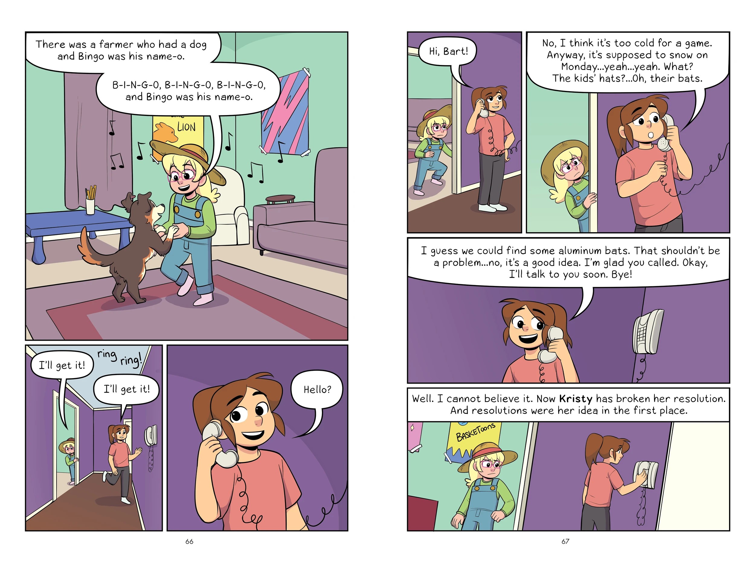2 Baby-Sitters Little Sister: Karen's New Year by DK Yingst - Book, 2 of 3