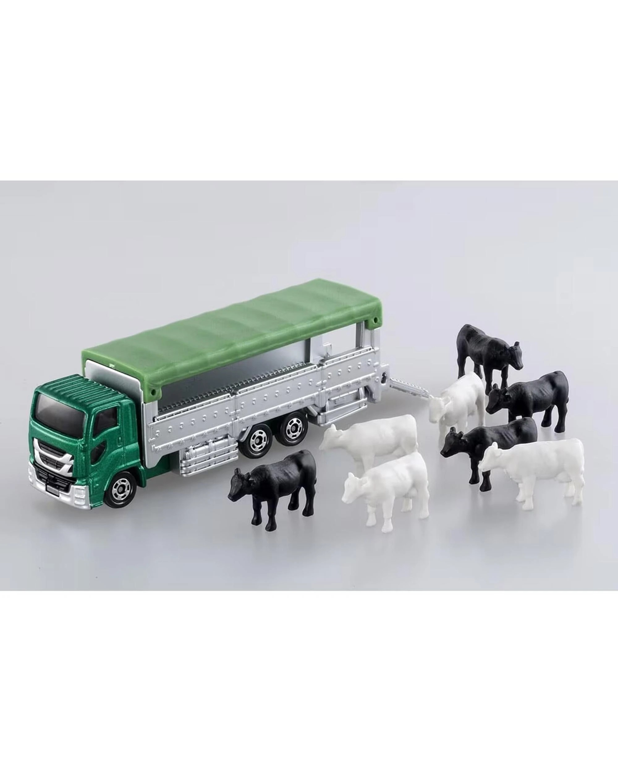2 Tomica Long No.139-4 2019 Isuzu Giga Cattle Transporter, 2 of 2