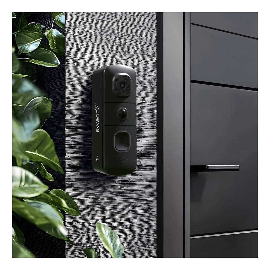 3 Swann Evo Video Doorbell Black, 3 of 8