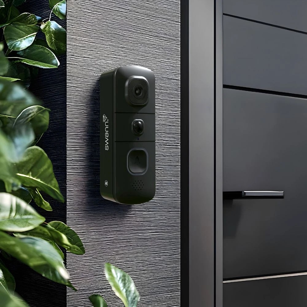 3 Swann Evo Video Doorbell Black, 3 of 8