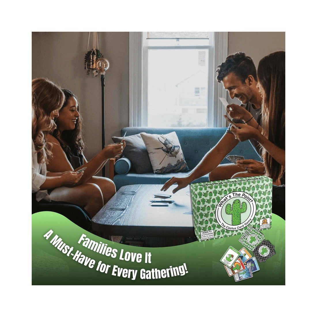 5 Blue Orange Games What's the Point The Cactus Card Game, 5 of 6