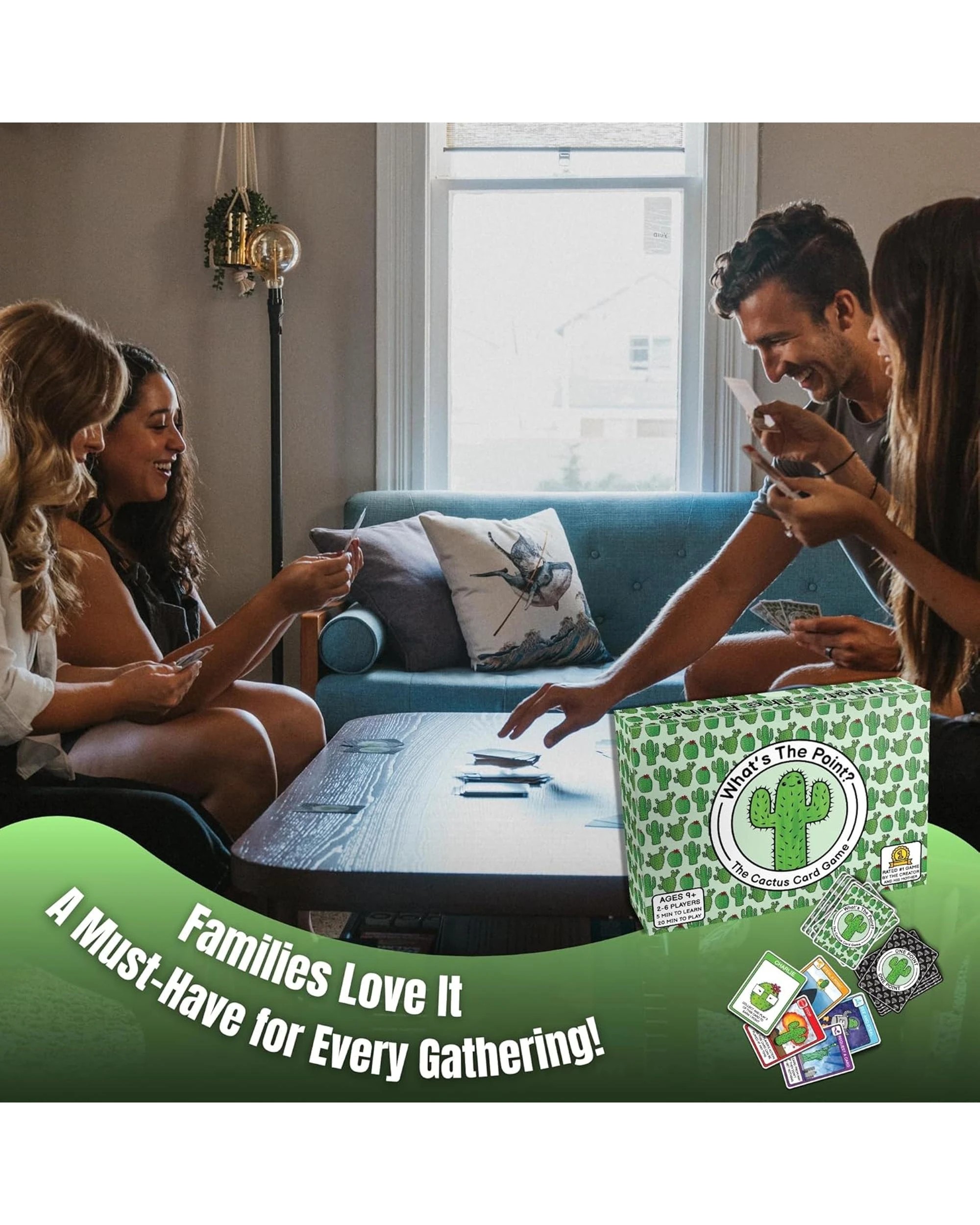 5 What's the Point The Cactus Card Game, 5 of 6