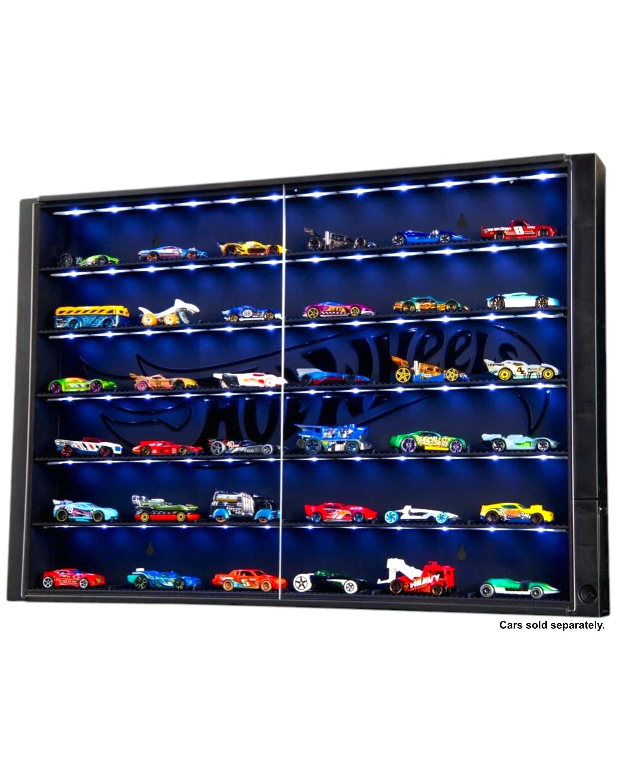 4 Hot Wheels 6 Level LED Display Case for 36 Cars, 4 of 4