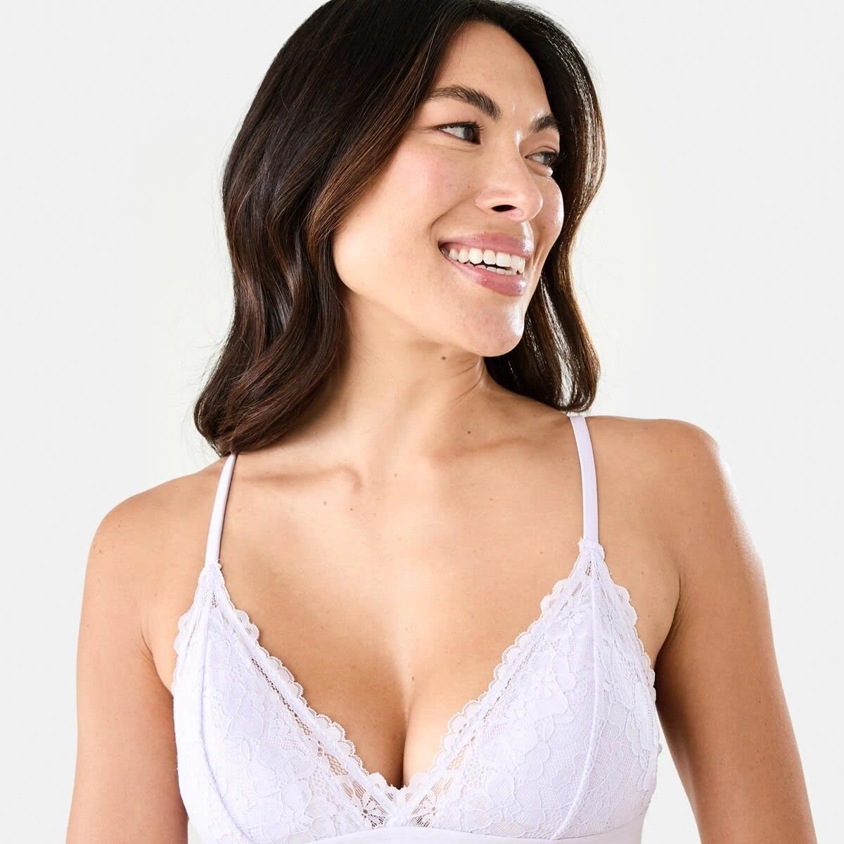 4 Co-ordinated Lace & Satin Bralette Lily Laven, 4 of 7