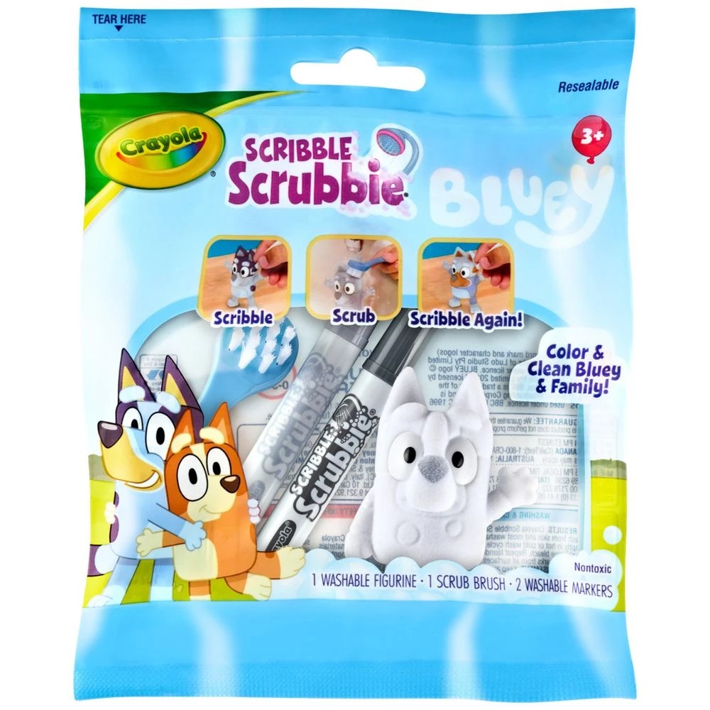 3 Crayola Scribble Scrubbies Bluey, 3 of 6