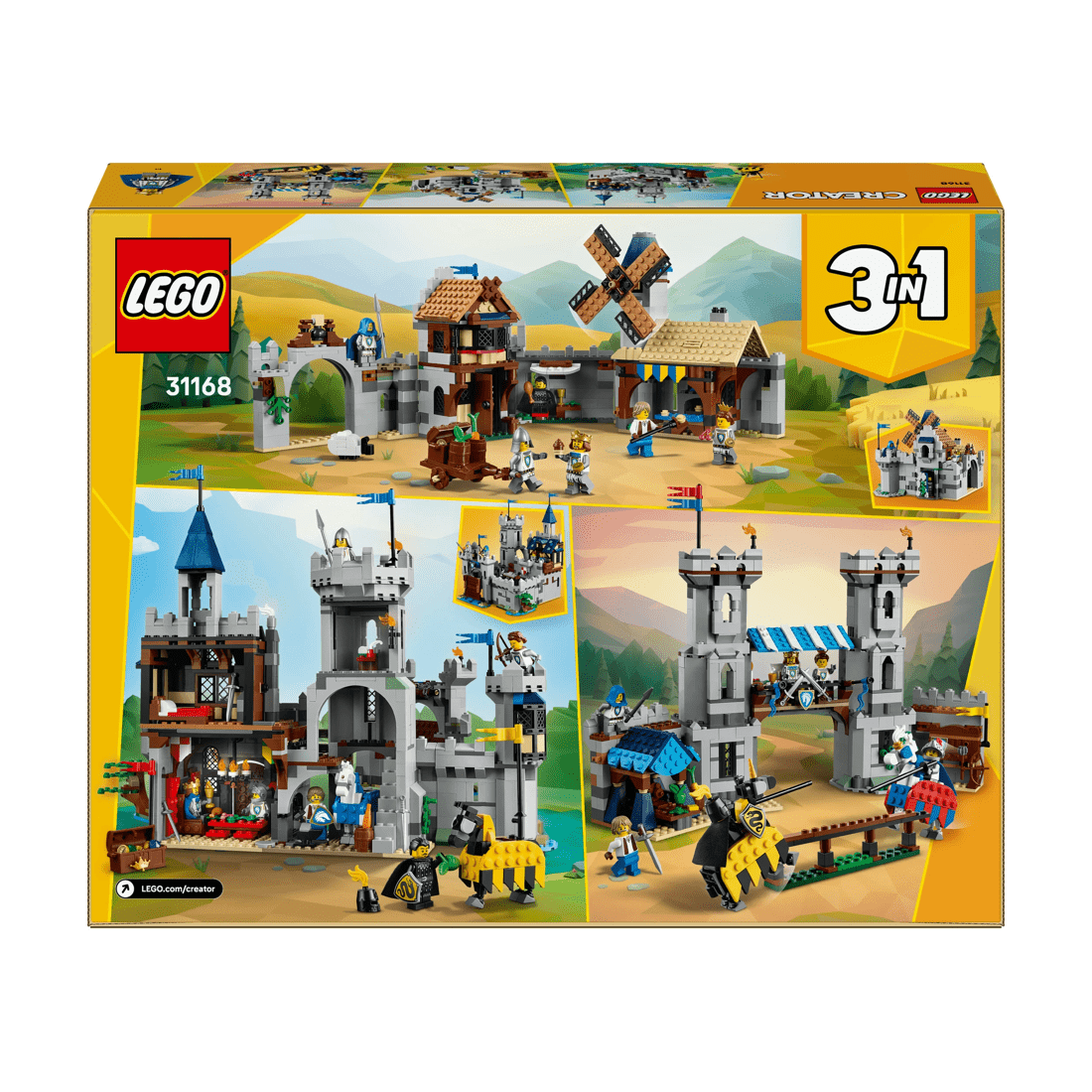 10 LEGO Creator Medieval Horse Knight Castle 31168, 10 of 10
