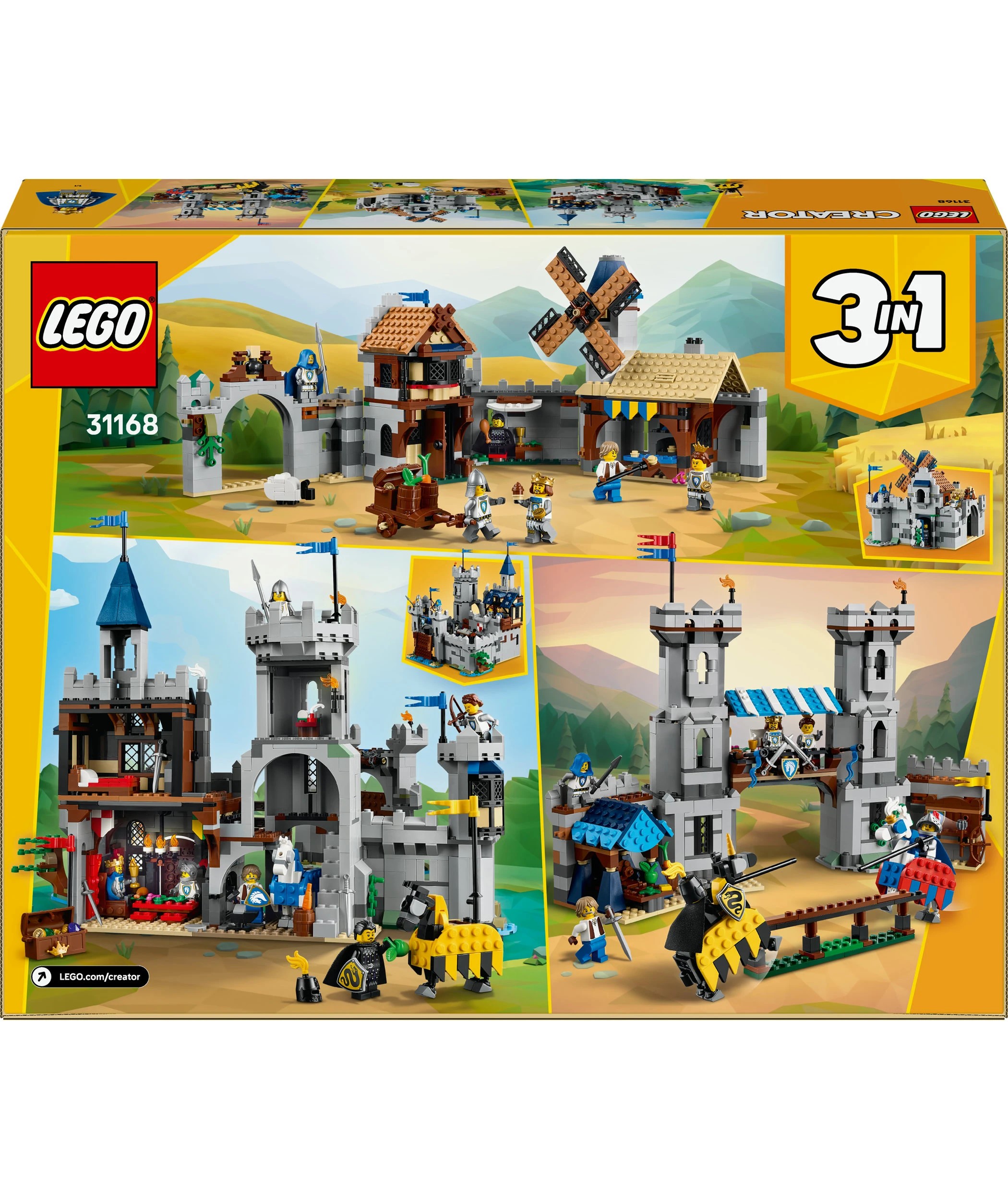 10 LEGO Creator Medieval Horse Knight Castle 31168, 10 of 10