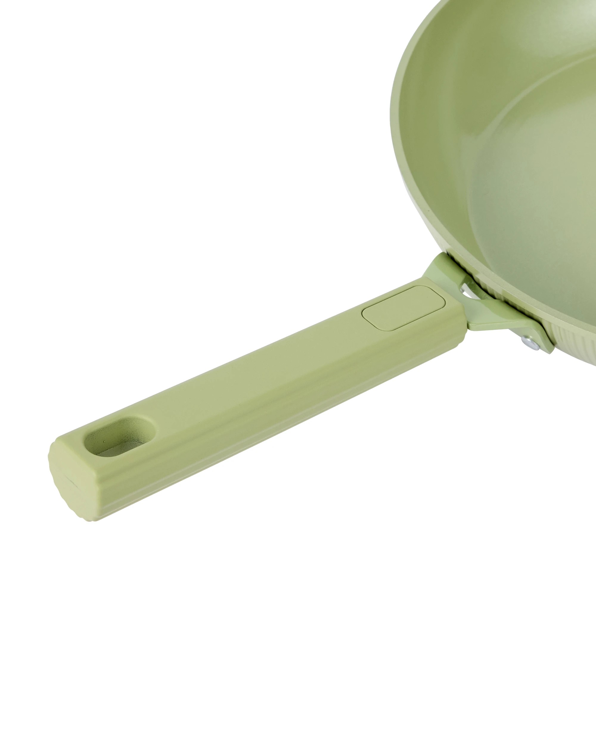 6 2 Pack Ceramic Coated Non Stick Fry Pans - Green, 6 of 7