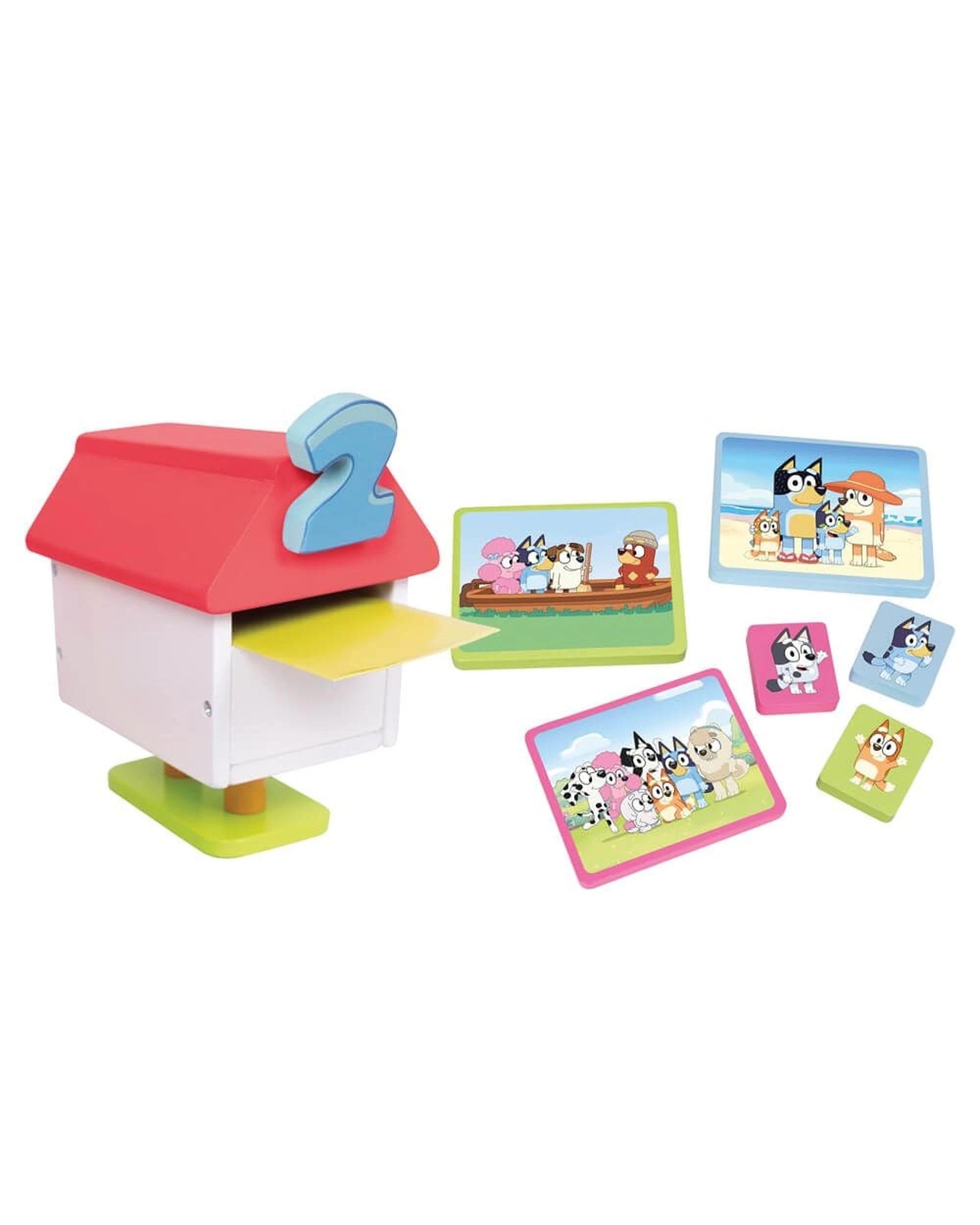 3 Bluey Wooden Postman Playset, 3 of 4