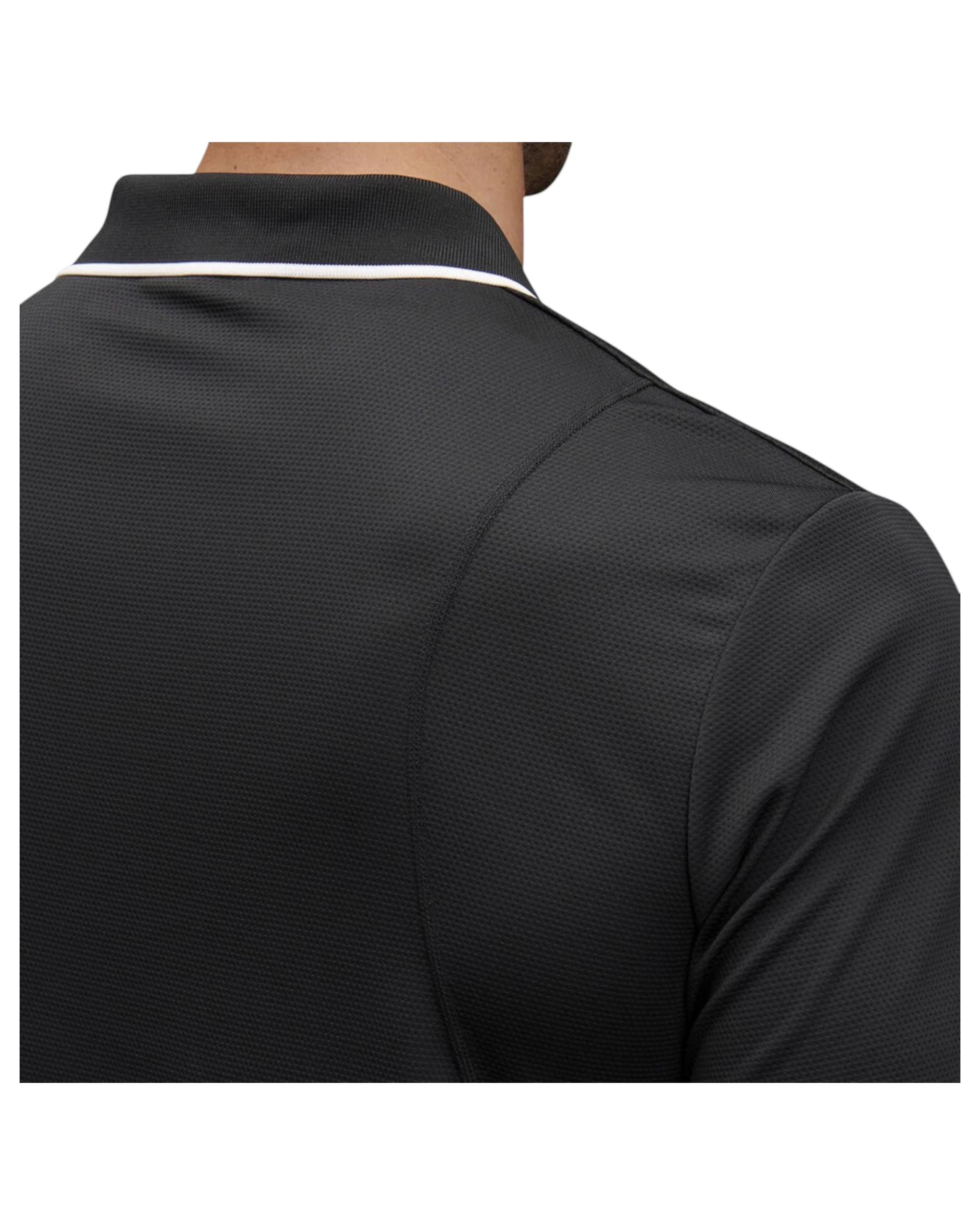 4 KingGee 2 Pack Mens Workcool Hyperfreeze Short Sleeve Polo Shirt BLACK, 4 of 5