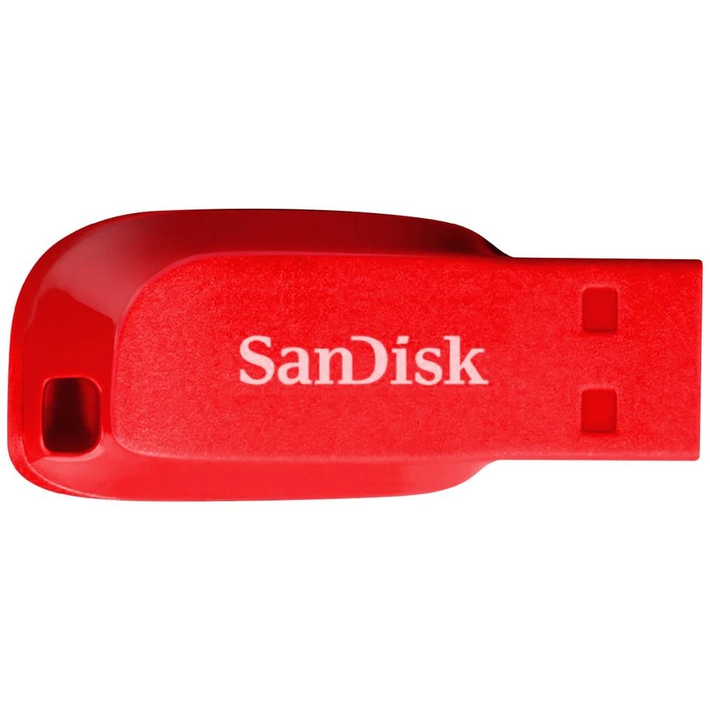 1 SanDisk 32GB Cruzer Blade USB Flash Drive Red, 1 of 2