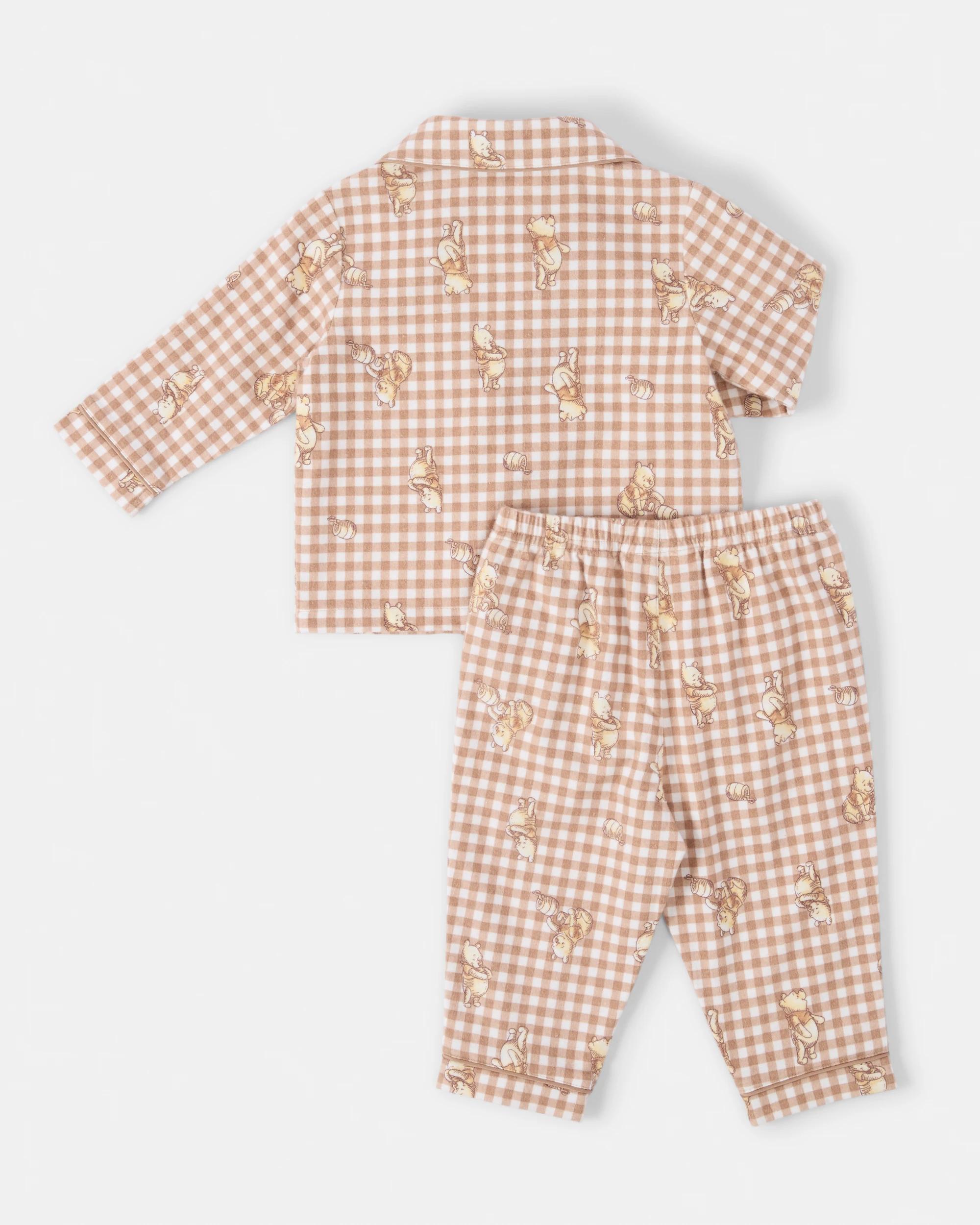 2 Winnie The Pooh License Flannelette Pyjama Set Winnie, 2 of 7