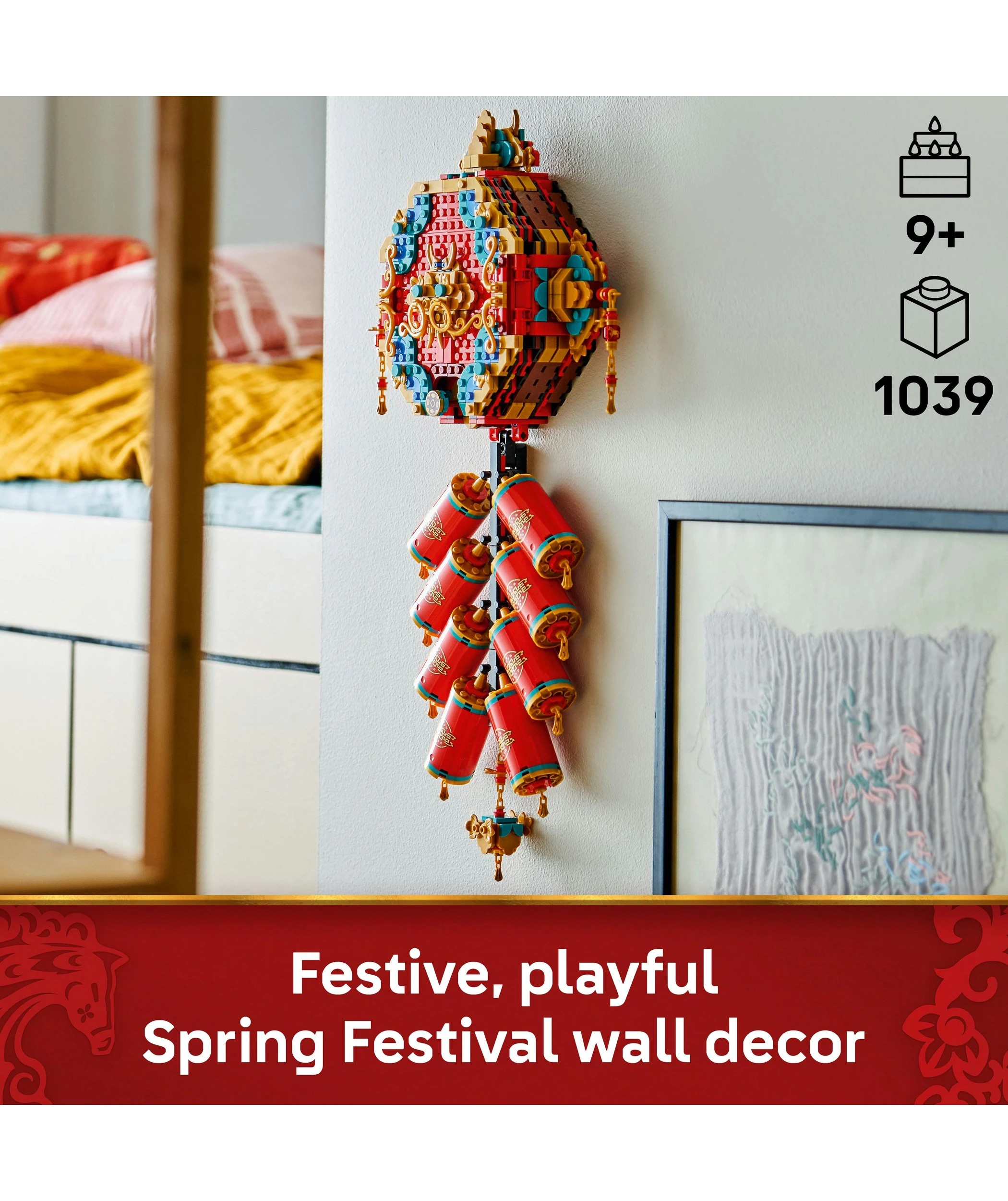 3 LEGO Chinese Festivals Fortune Firecracker 80118, 3 of 10