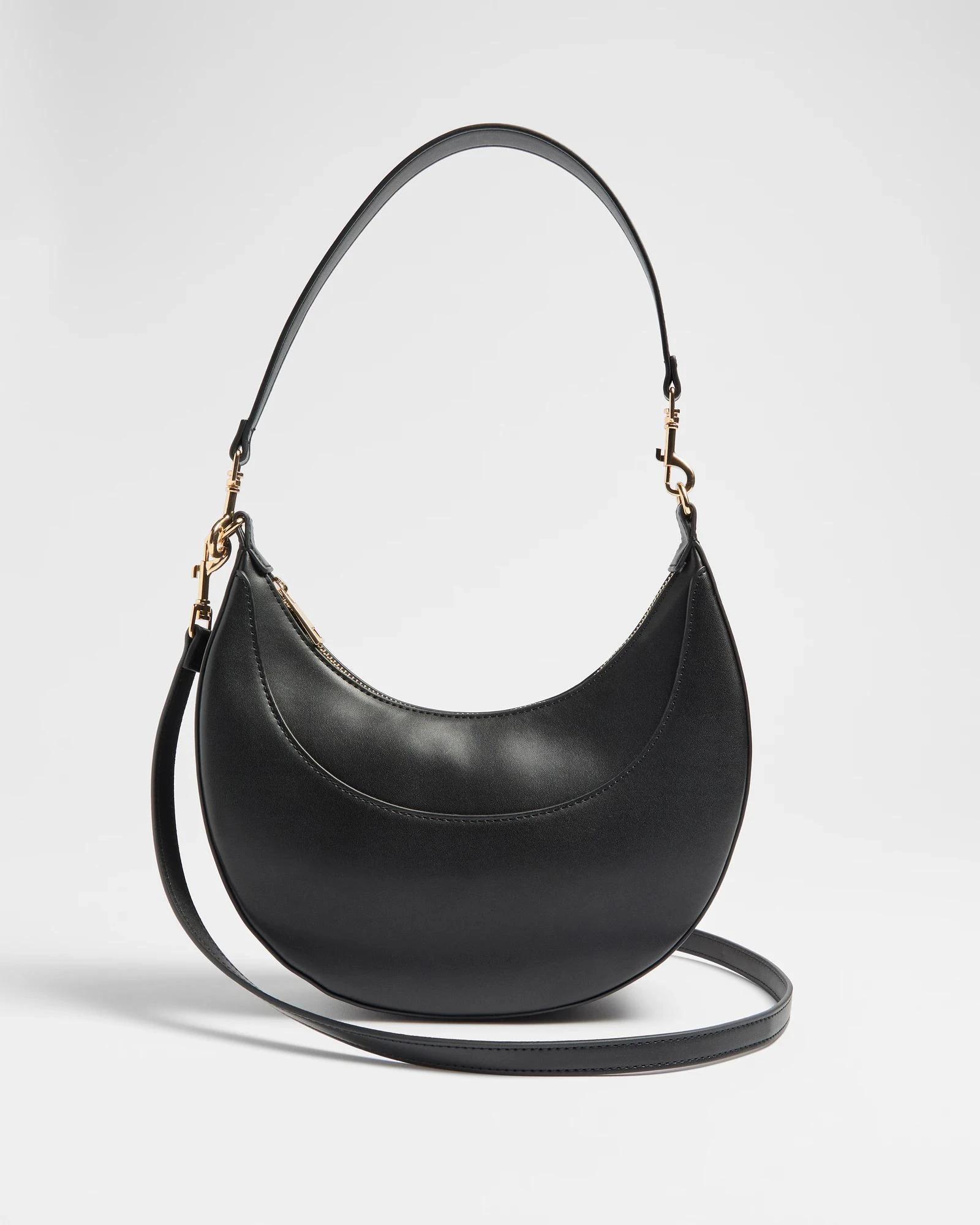 1 Target Half Moon Panel Shoulder Bag BLACK, 1 of 2