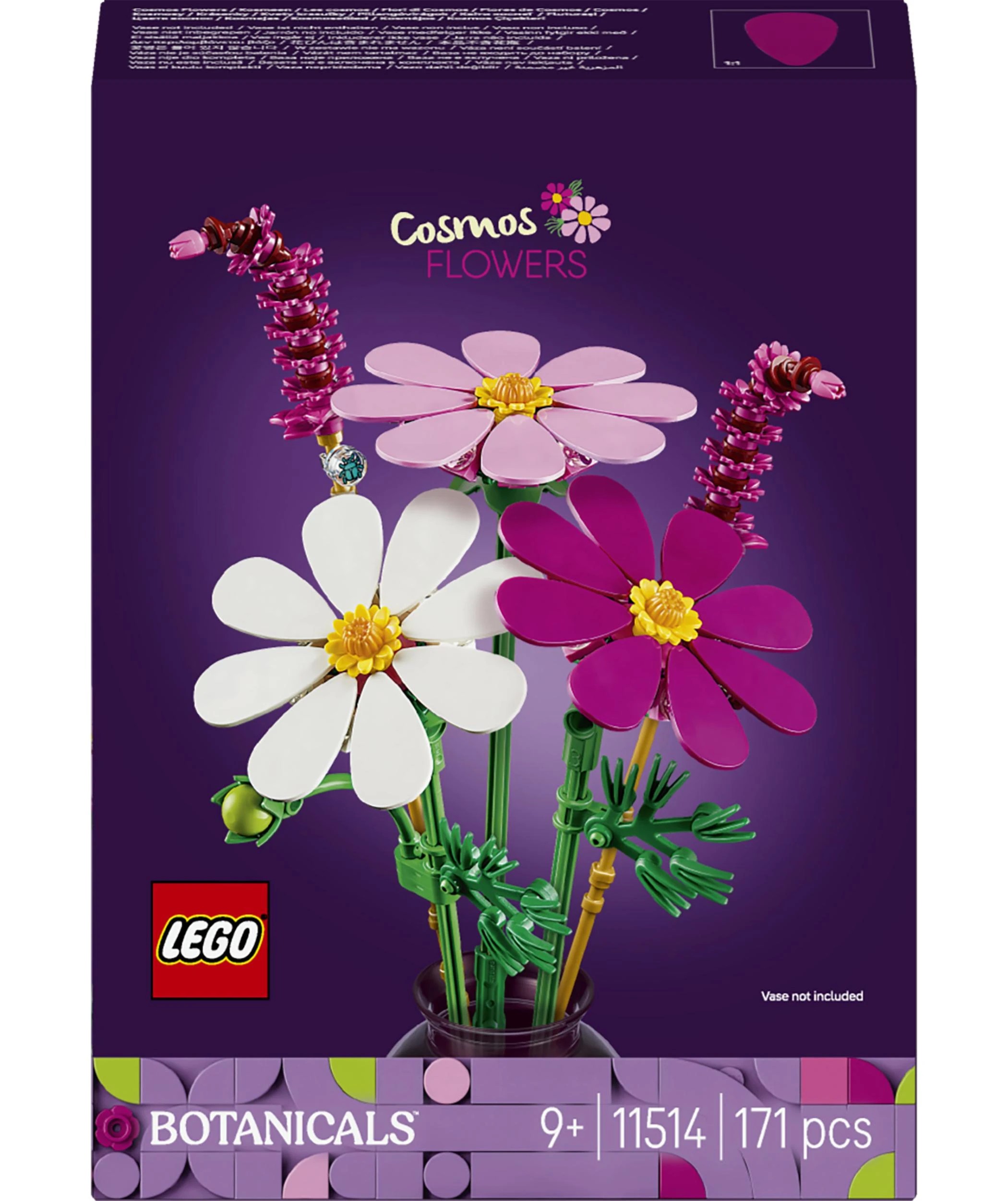 1 LEGO Botanicals Cosmos Flowers 11514, 1 of 9