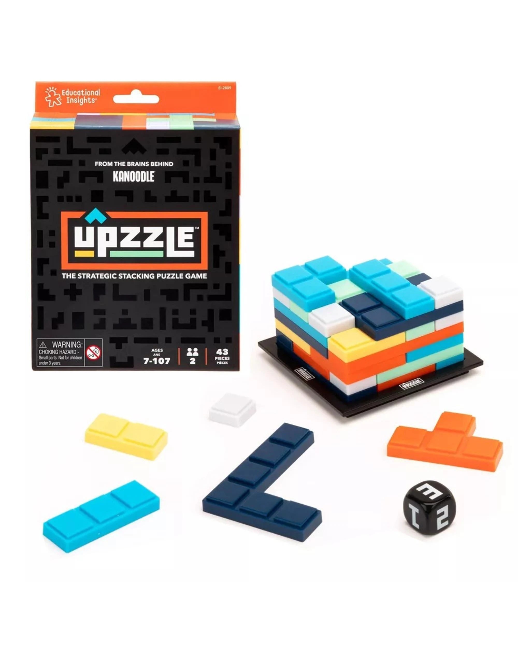 1 Upzzle The Strategic Stacking Puzzle Game, 1 of 7