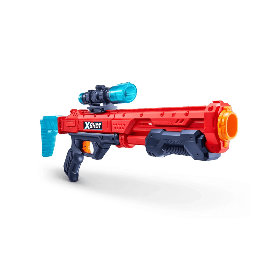 4 XSHOT Excel Double Hawk Eye Blaster Double Micro Blaster Combo Pack (24 Darts) by ZURU - Red, 4 of 8