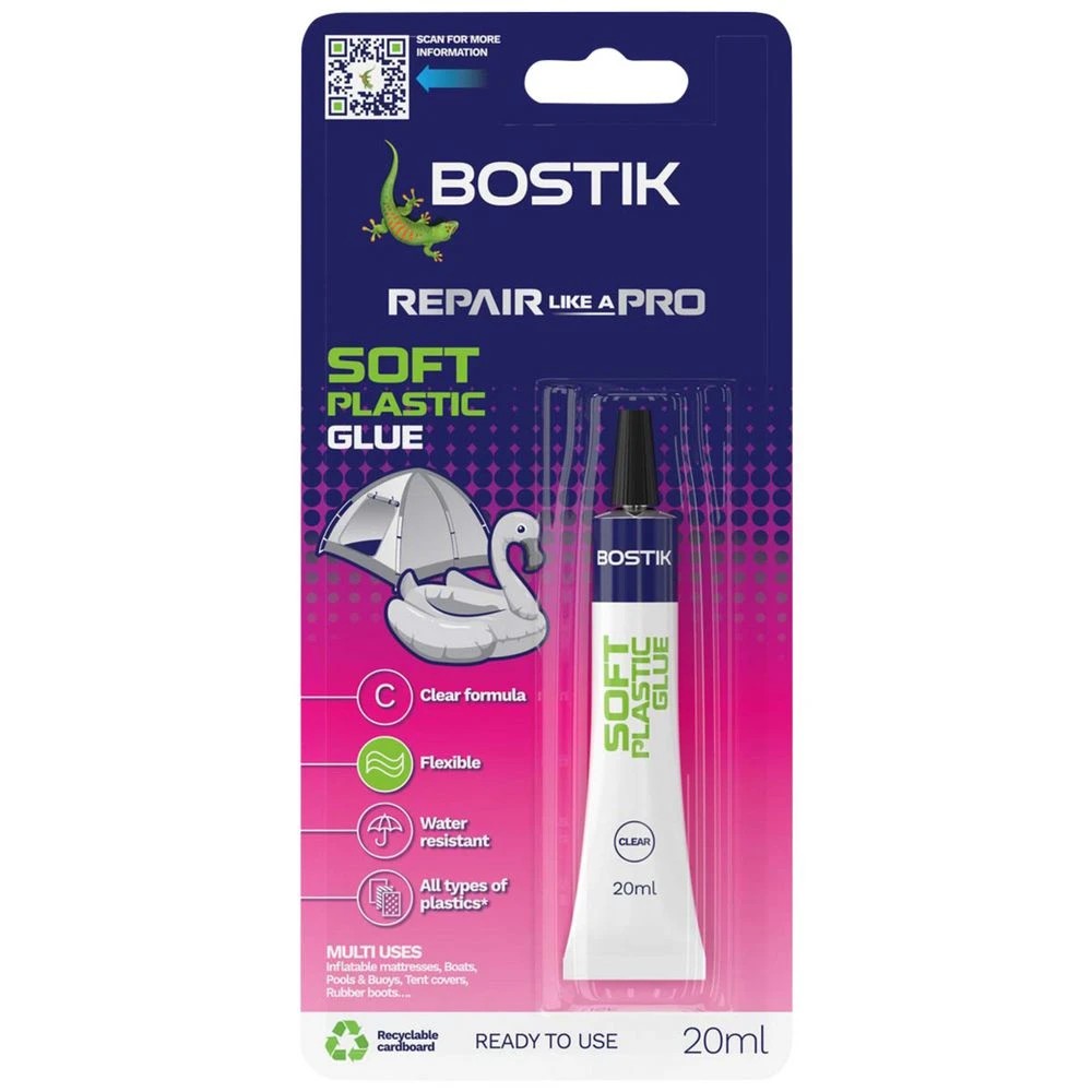1 Bostik Soft Plastics Glue 20g, 1 of 3