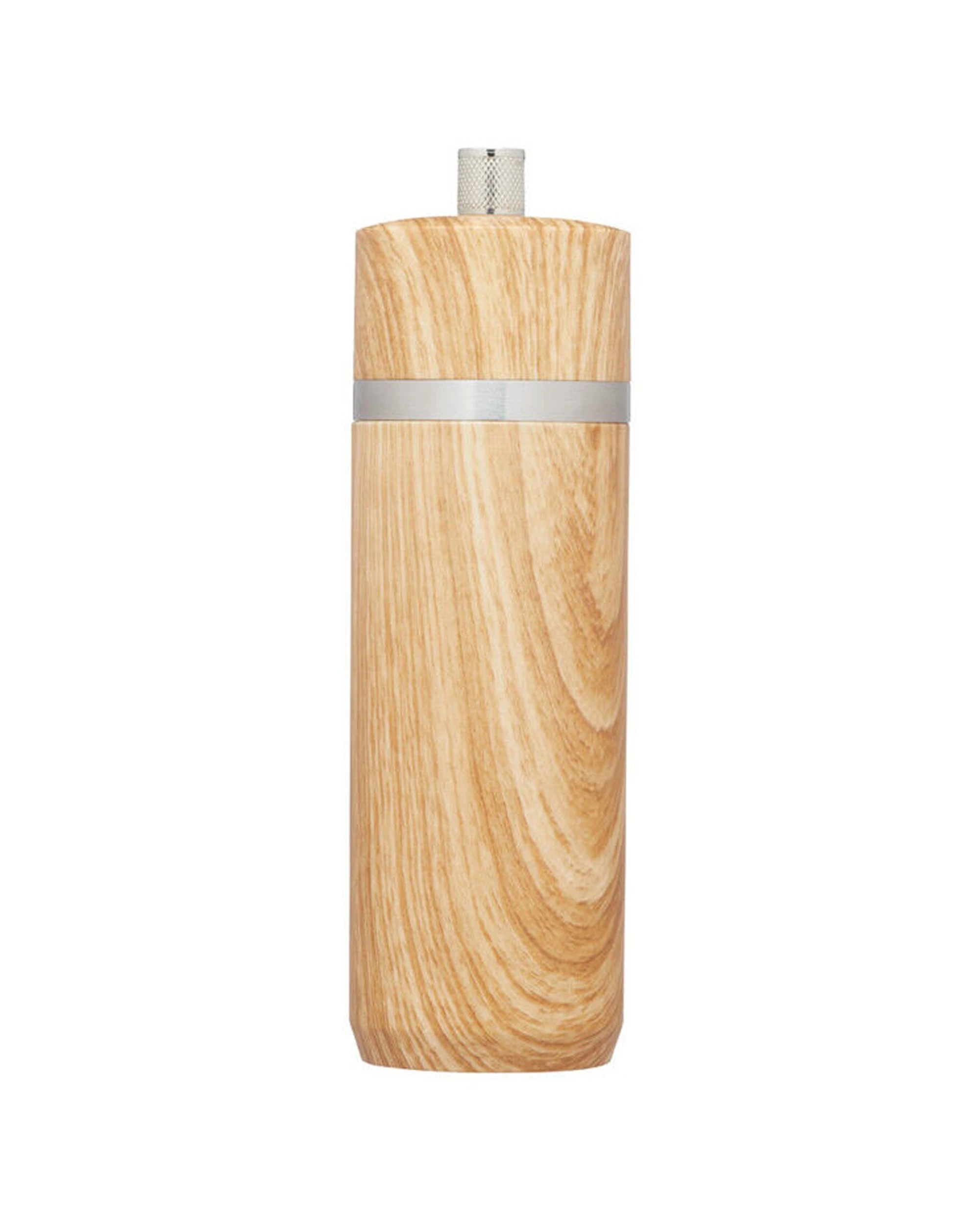 7 Mastercraft 2PK 17cm Beech Salt Pepper Mill Spice Grinder Kitchen Utensils Set - Brown, 7 of 7