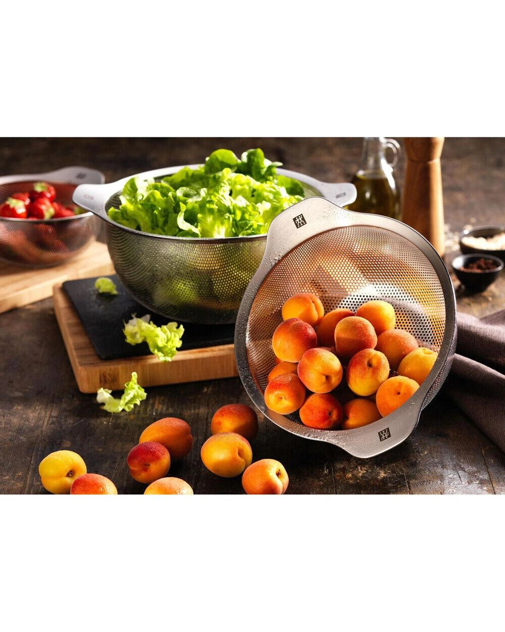 3 Zwilling Stainless Steel Strainer Colander 20cm, 3 of 3