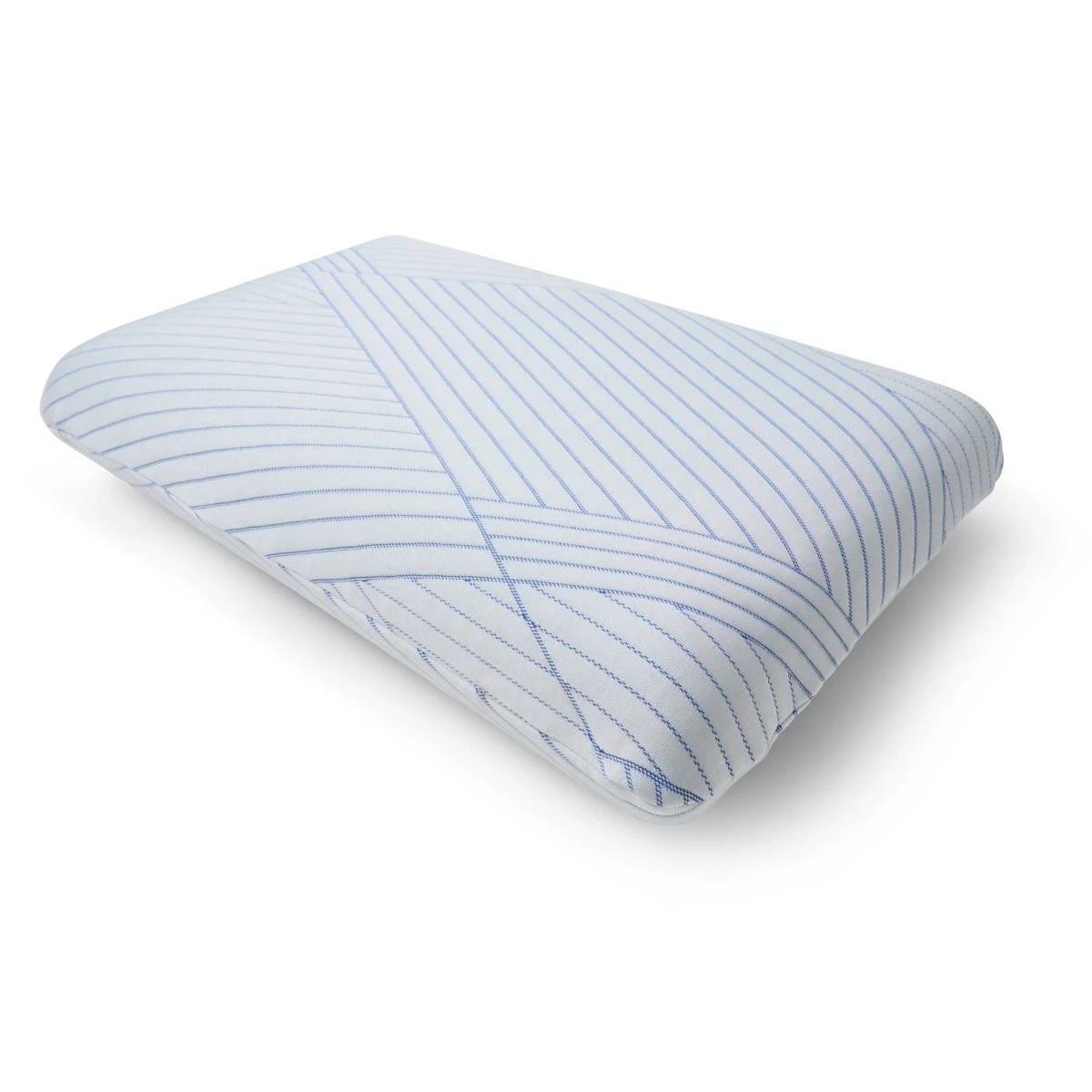 2 Cooling Memory Foam Pillow - Medium Profile, White, 2 of 5