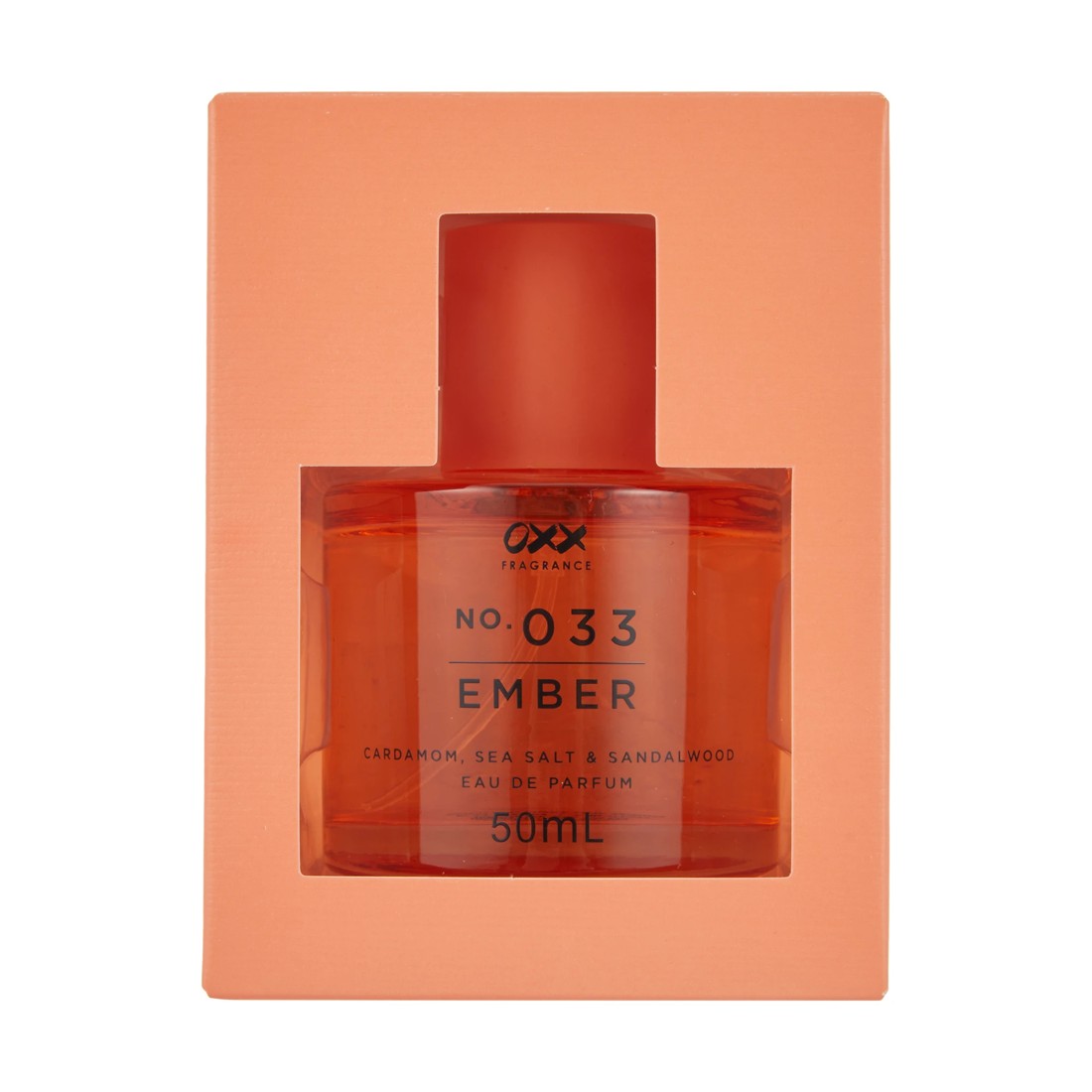 1 OXX Fragrance No. 033 Ember Eau De Parfum - Cardamom, Sea Salt and Sandalwood, 1 of 7