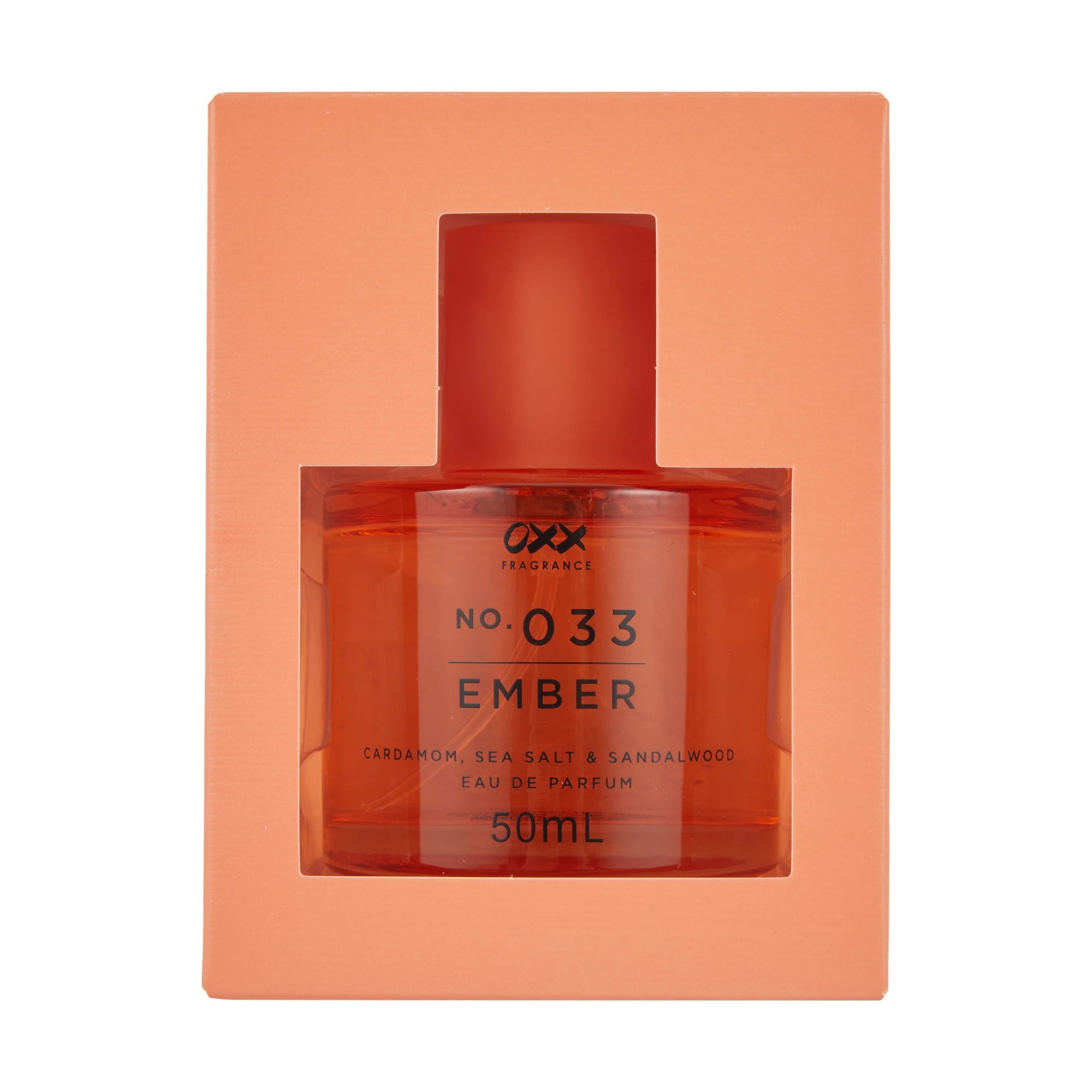 1 OXX Fragrance No. 033 Ember Eau De Parfum - Cardamom, Sea Salt and Sandalwood, 1 of 7