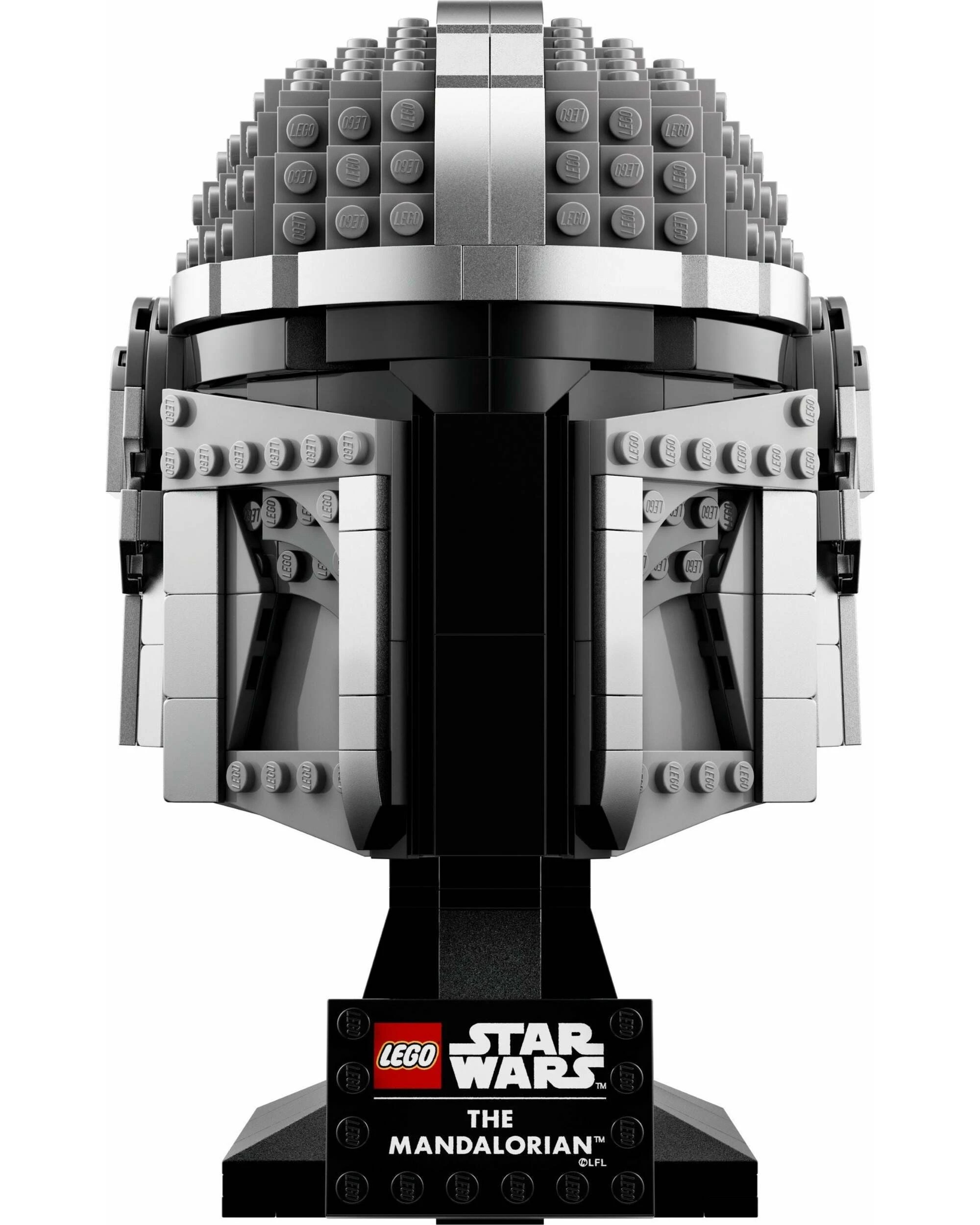 2 LEGO 75328 The Mandalorian Helmet, 2 of 5