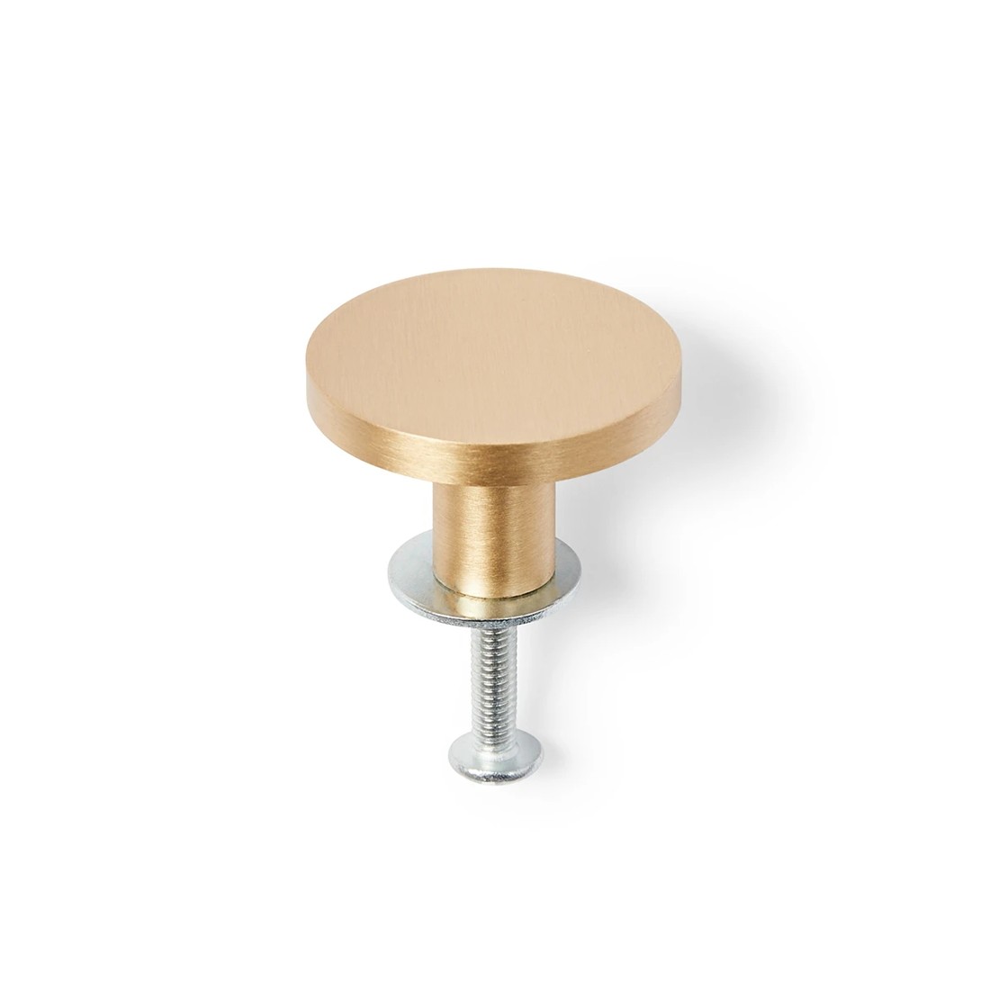 7 2 Pack Brushed Brass Handles, 7 of 11