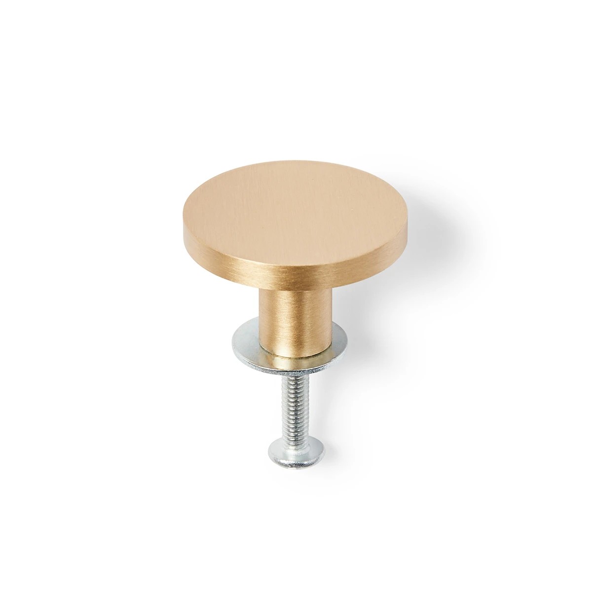 7 2 Pack Brushed Brass Handles, 7 of 11