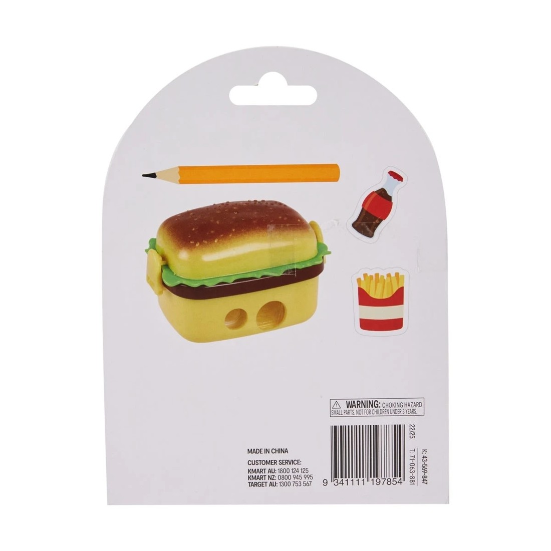 8 Burger Stationery Set, 8 of 8