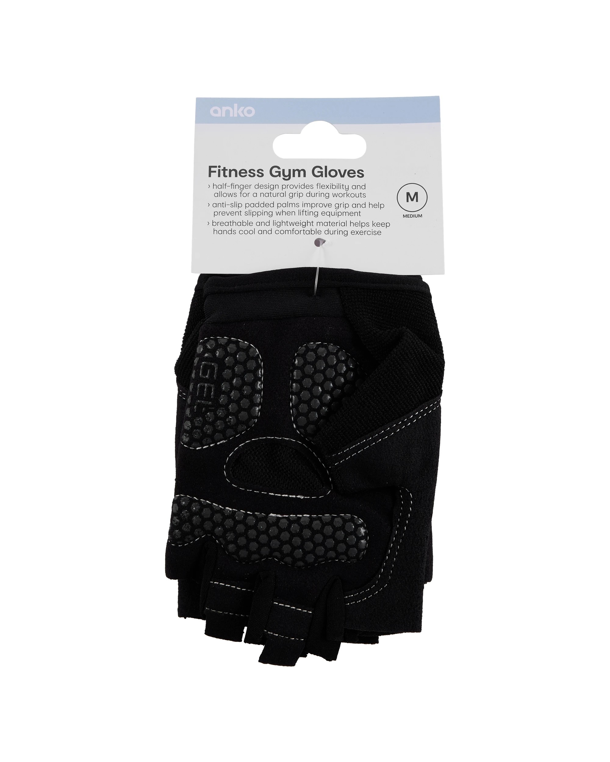 4 Fitness Gym Gloves - Medium, 4 of 4
