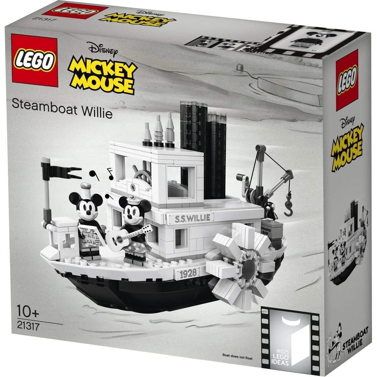 4 LEGO Ideas Steamboat Willie 21317, 4 of 7