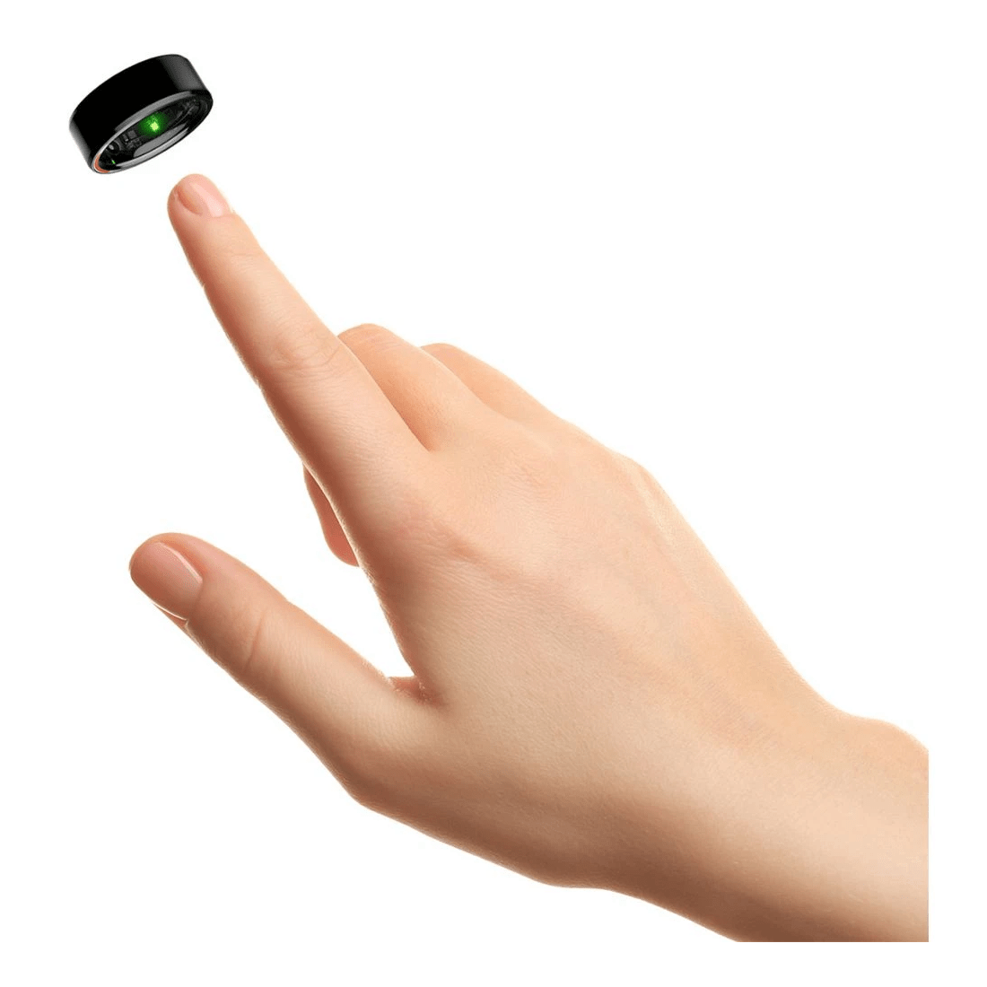 6 Ryze Element Smart Ring Black Size 14, 6 of 6