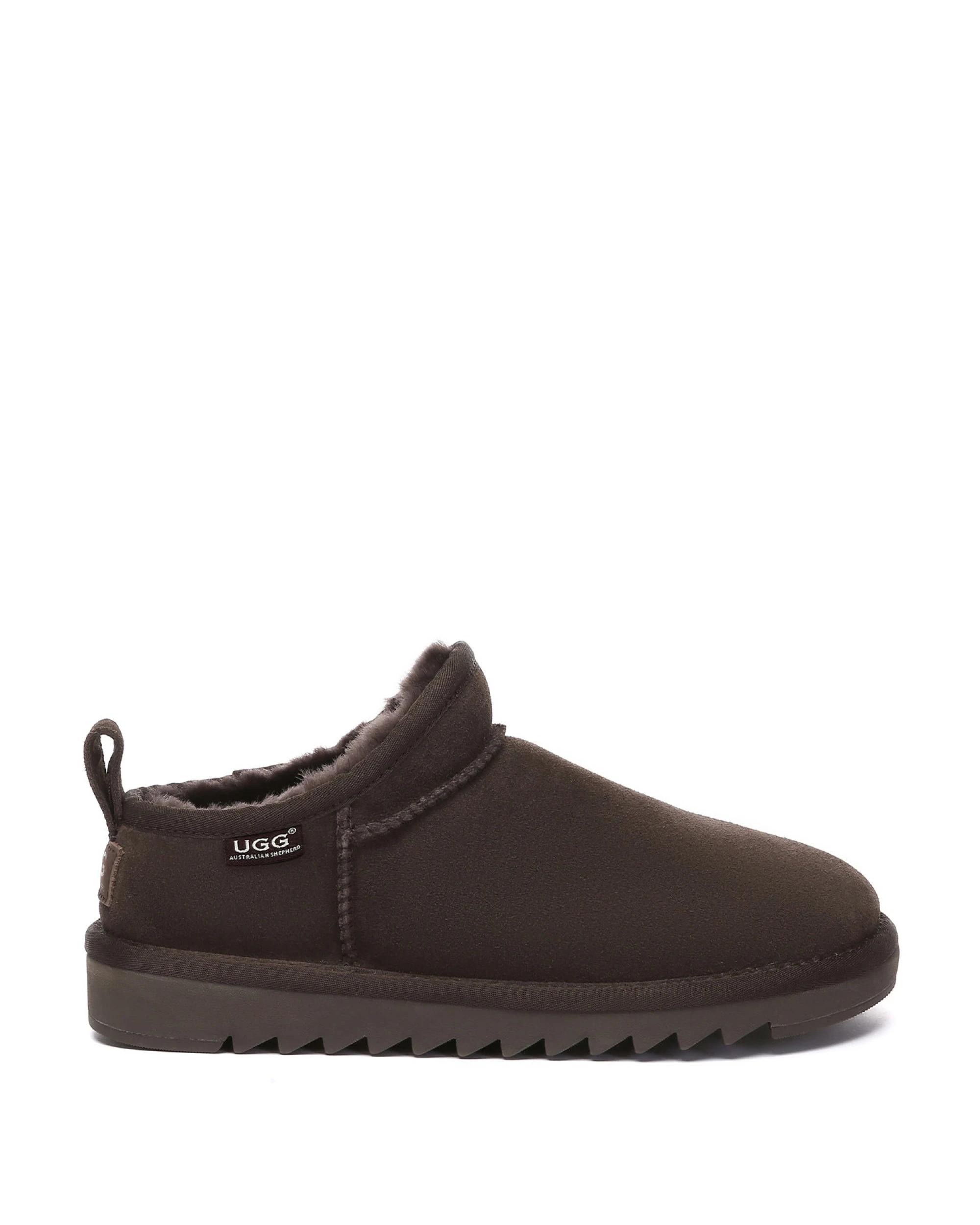1 Australian Shepherd UGG Unisex Nano Classic Boots CHOCOLATE, 1 of 5