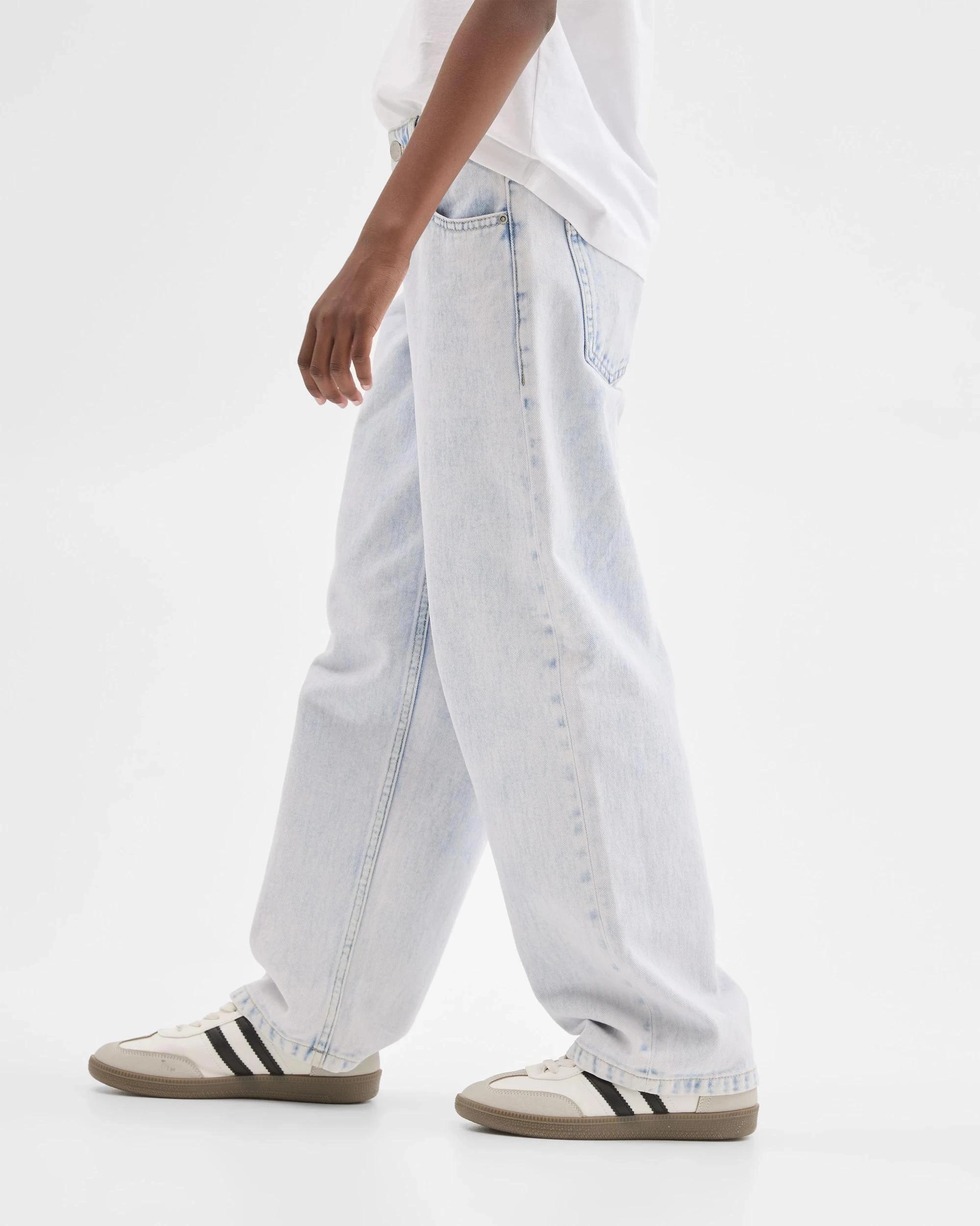 5 Target Wide Leg Denim Jeans LIGHT WASH, 5 of 8