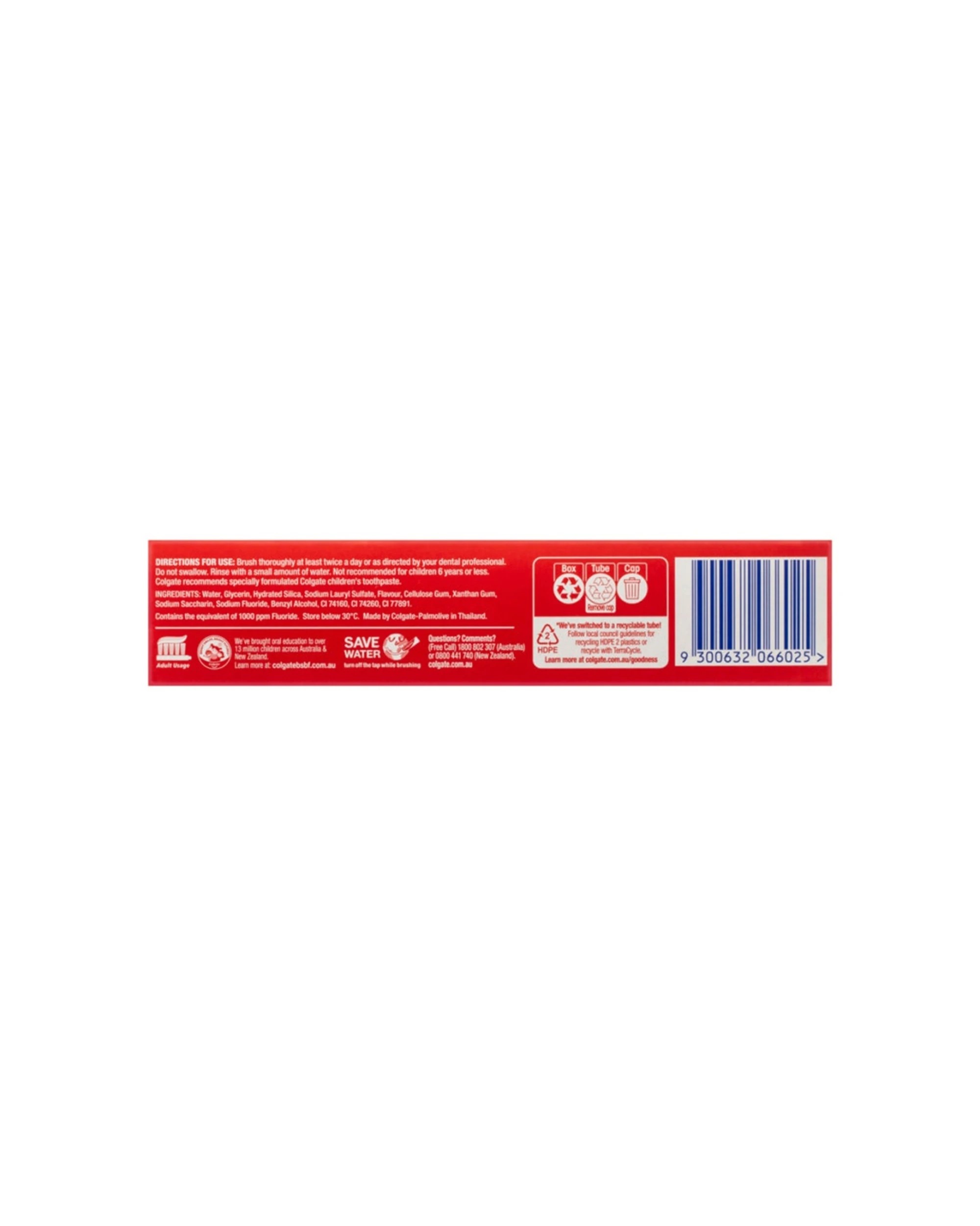 3 Colgate Triple Action Toothpaste Original Mint 110g, 3 of 3